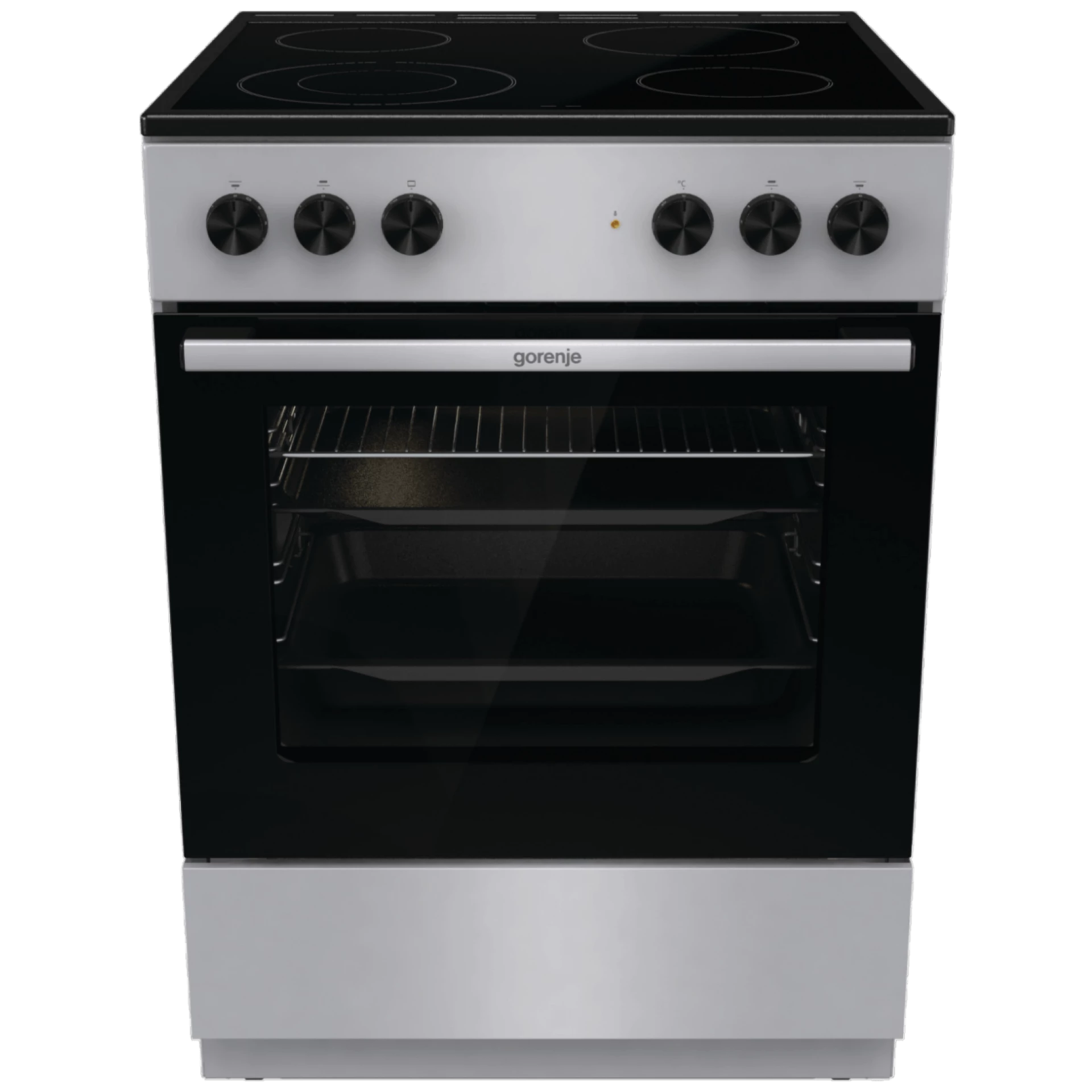 Gorenje Štednjak, staklokeramička ploča, 9200W, pećnica 71 lit, A - GEC6A41SC
