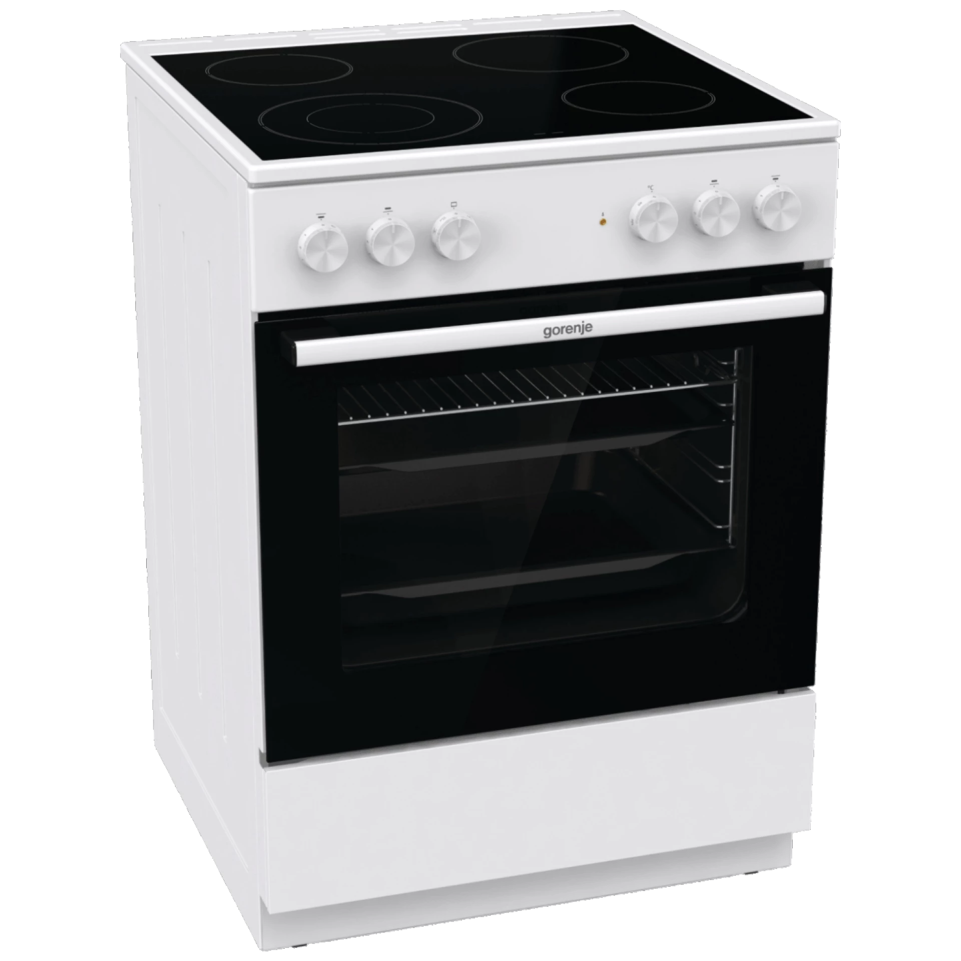 Gorenje Štednjak, staklokeramička ploča, 9200W, pećnica 71 lit, A - GEC6A41WC