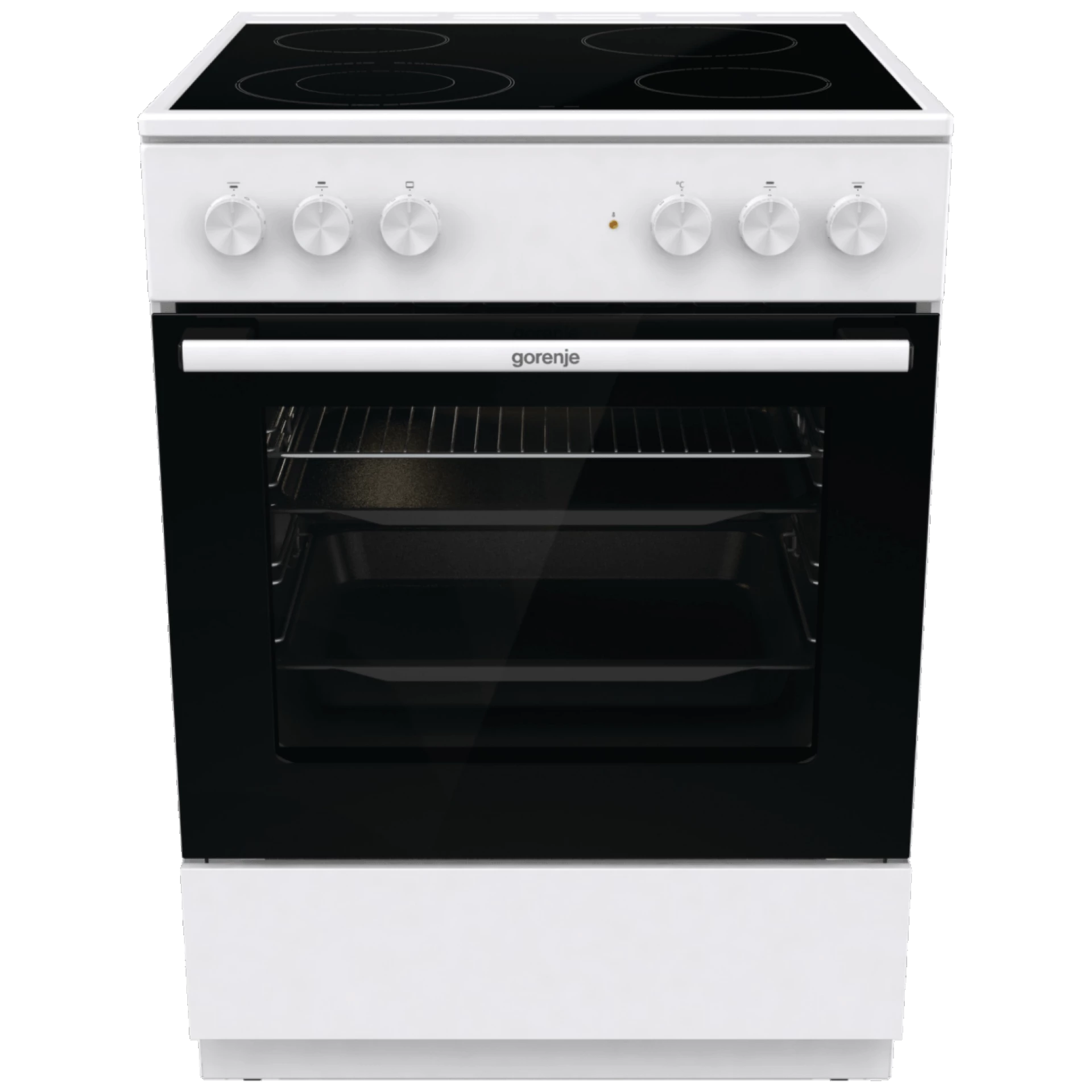 Gorenje Štednjak, staklokeramička ploča, 9200W, pećnica 71 lit, A - GEC6A41WC