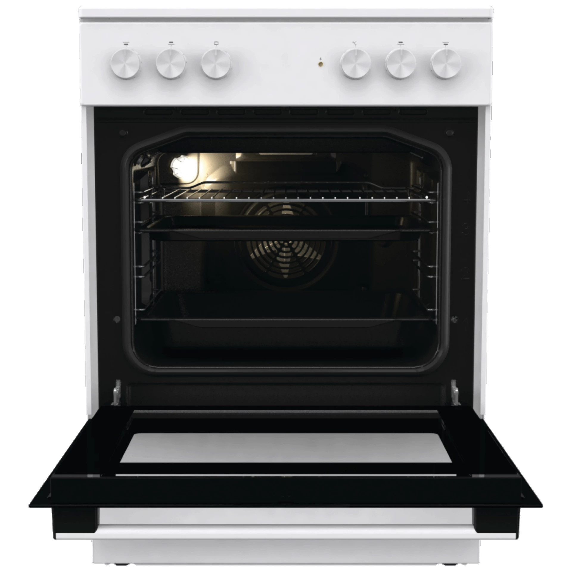 Gorenje Štednjak, staklokeramička ploča, 9200W, pećnica 71 lit, A - GEC6A41WC