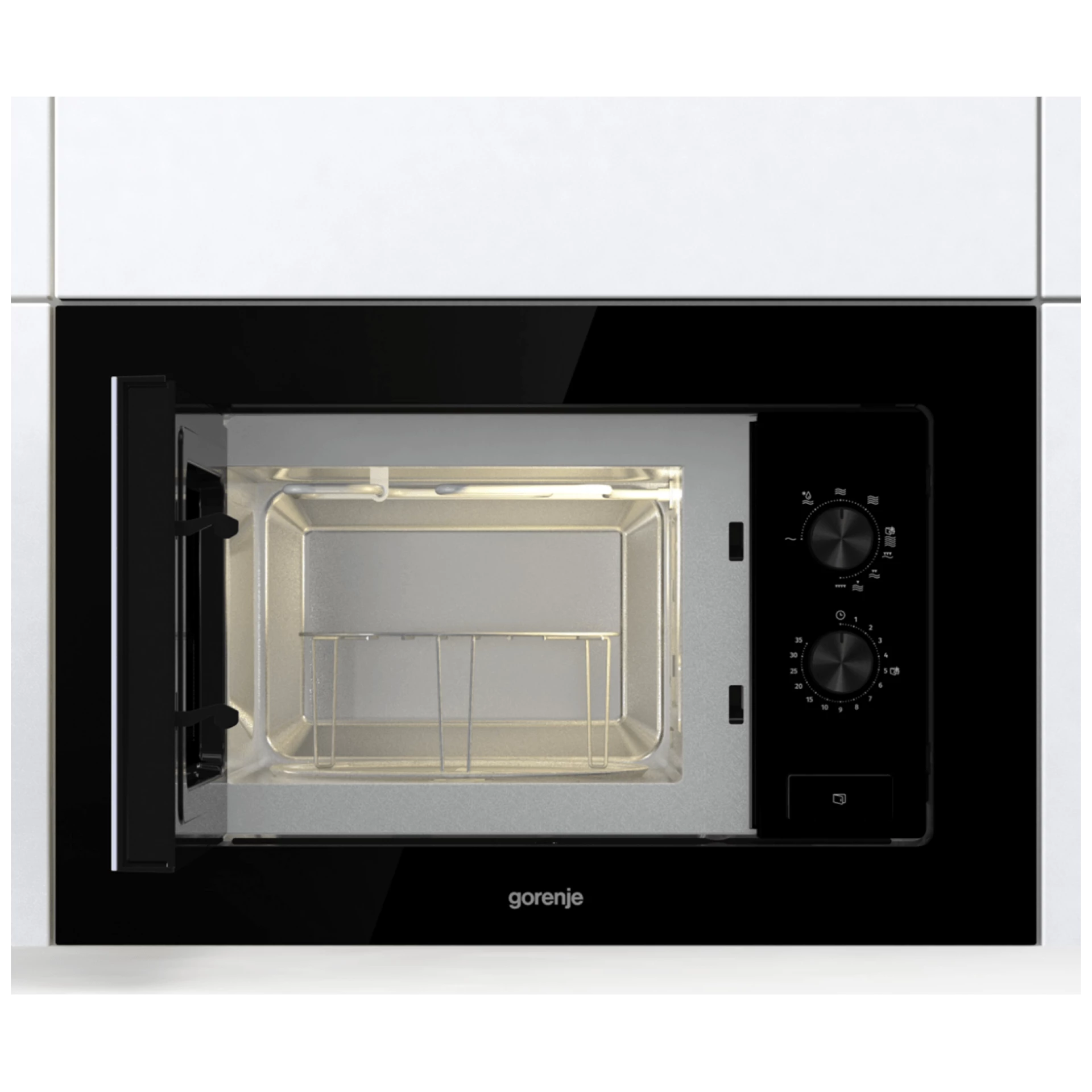 Gorenje Ugradbena mikrovalna pećnica sa grilom, 800 W, 20 lit. - BM201EG1BG