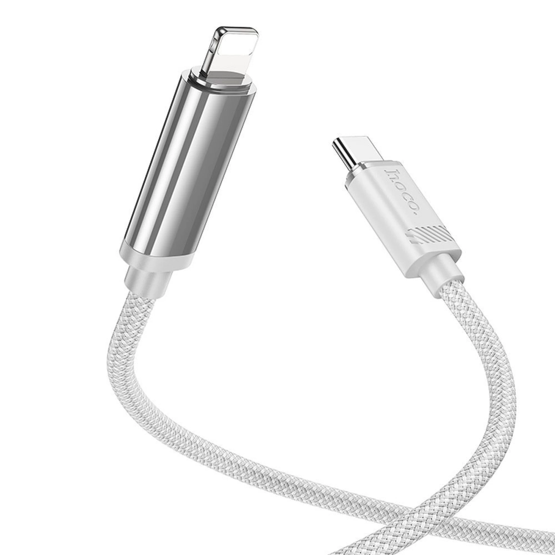 HOCO Type C to Lightning PD 2,4A 27W U127 1,2 m
silver