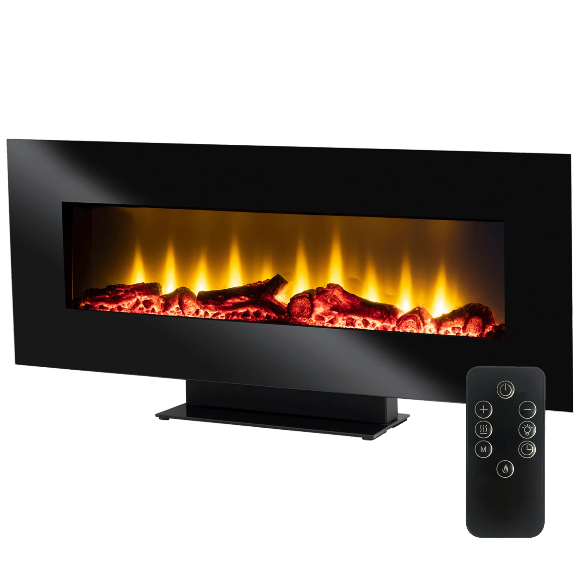 home Kamin, električni, 1800W, LED svjetlo, daljinski upravljač - FKK 24