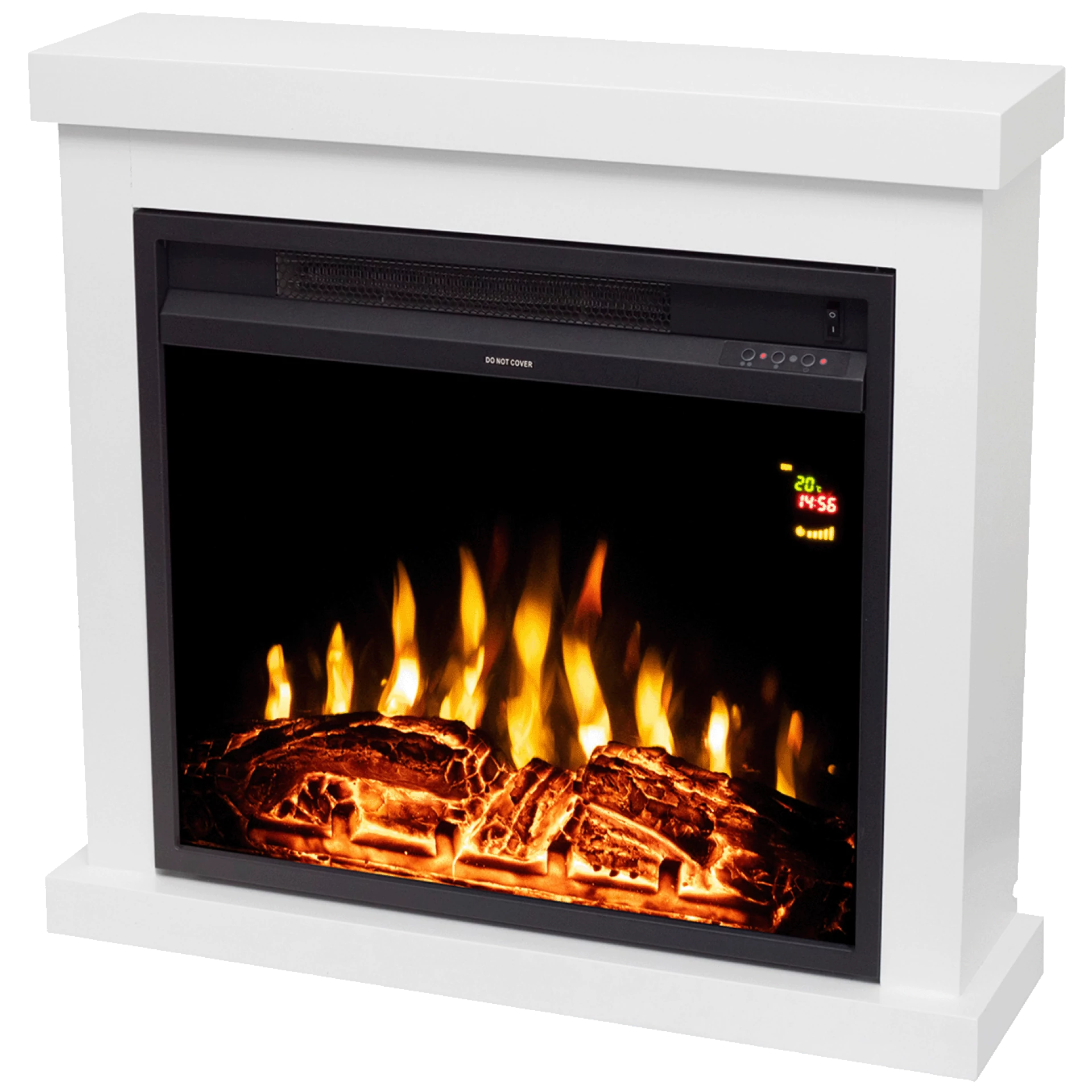 home Kamin, električni, 2000W, daljinski upravljač - FKK11