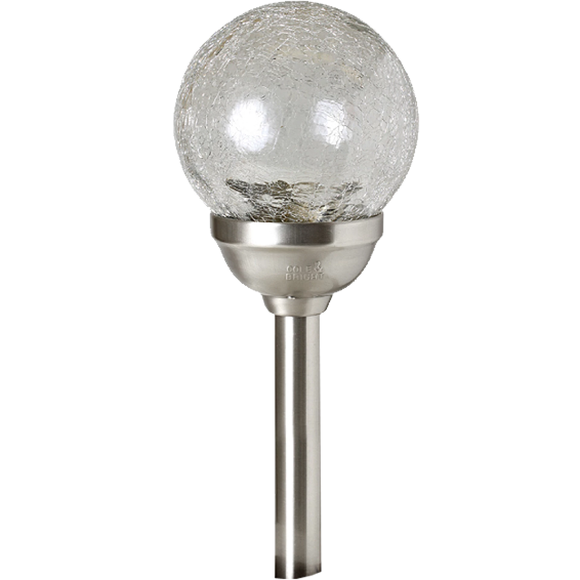 home Solarna vrtna LED lampa, staklena sfera, 600 mAh - MX 826