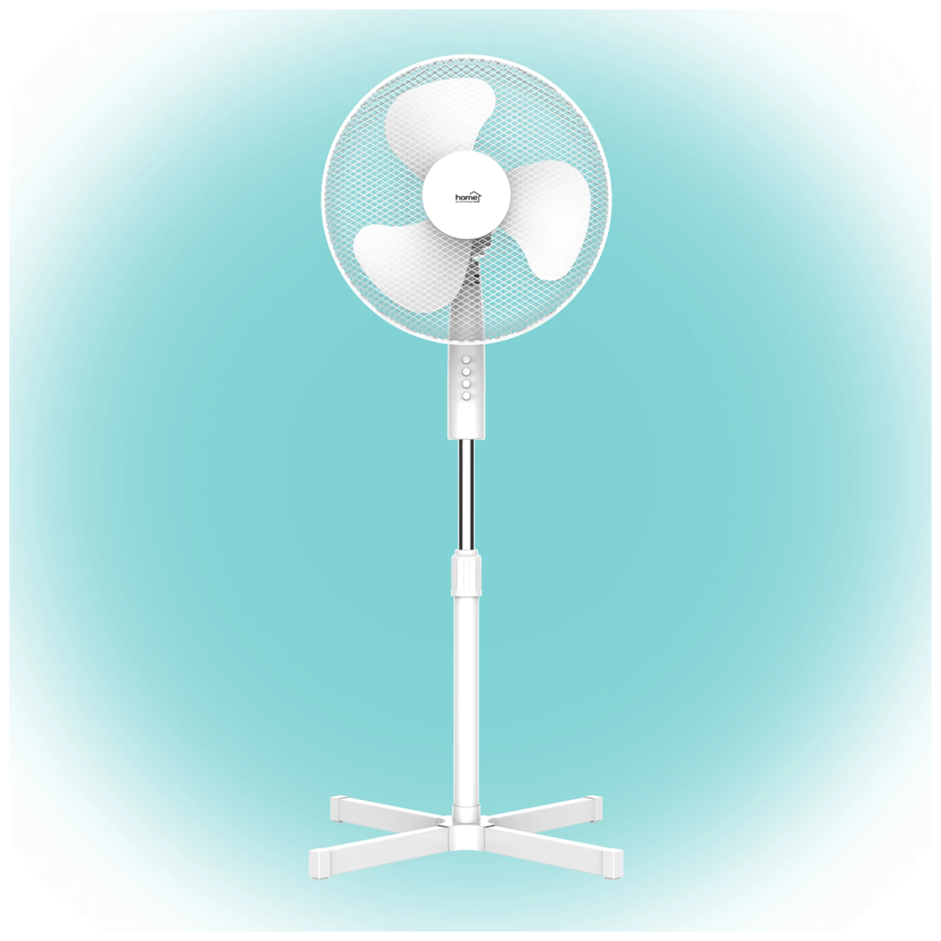 home Ventilator sa postoljem, 100-120 cm, 45W, bijela - SF 43 WH