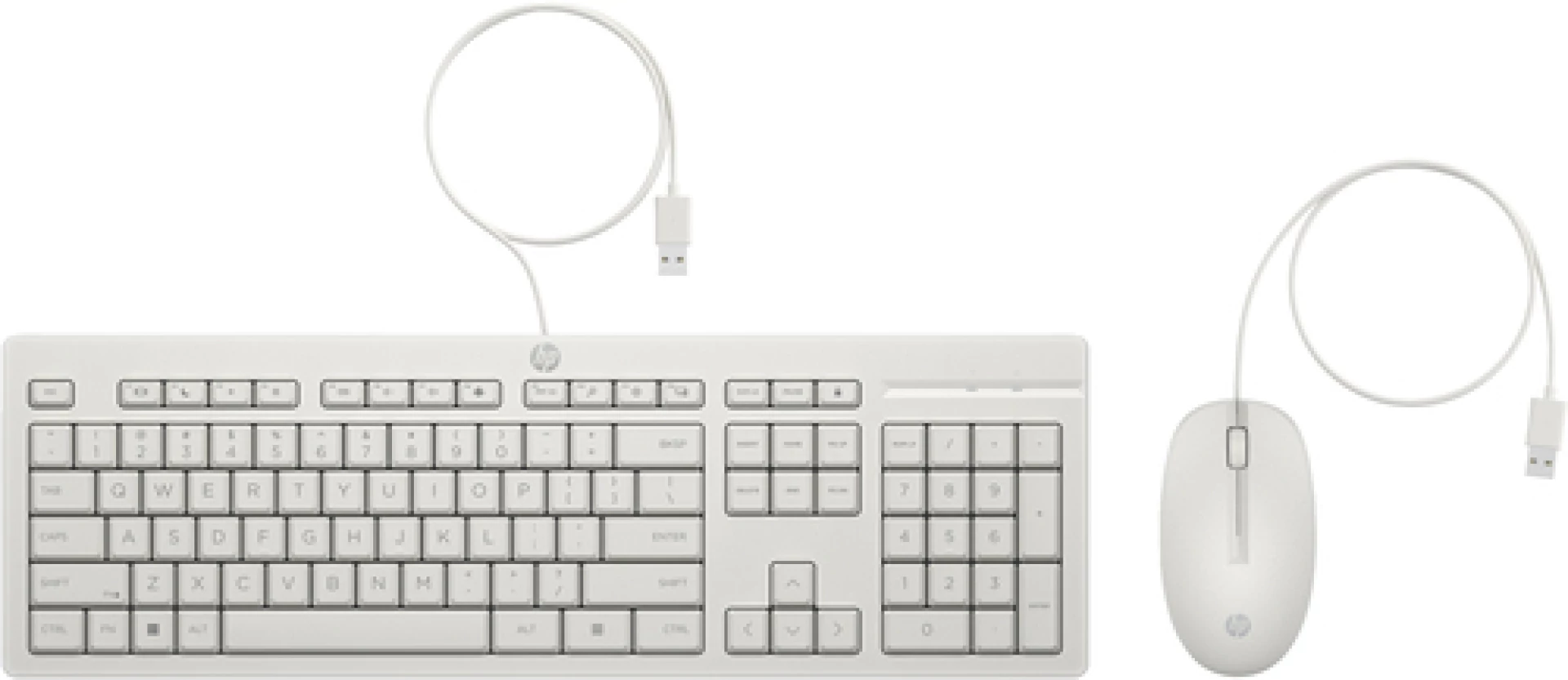 HP 225 Wired MSE and KB G2HP 225 Wired MSE and KB G2HP 225 Wired MSE and KB G2 MOUSE+KB WHIT