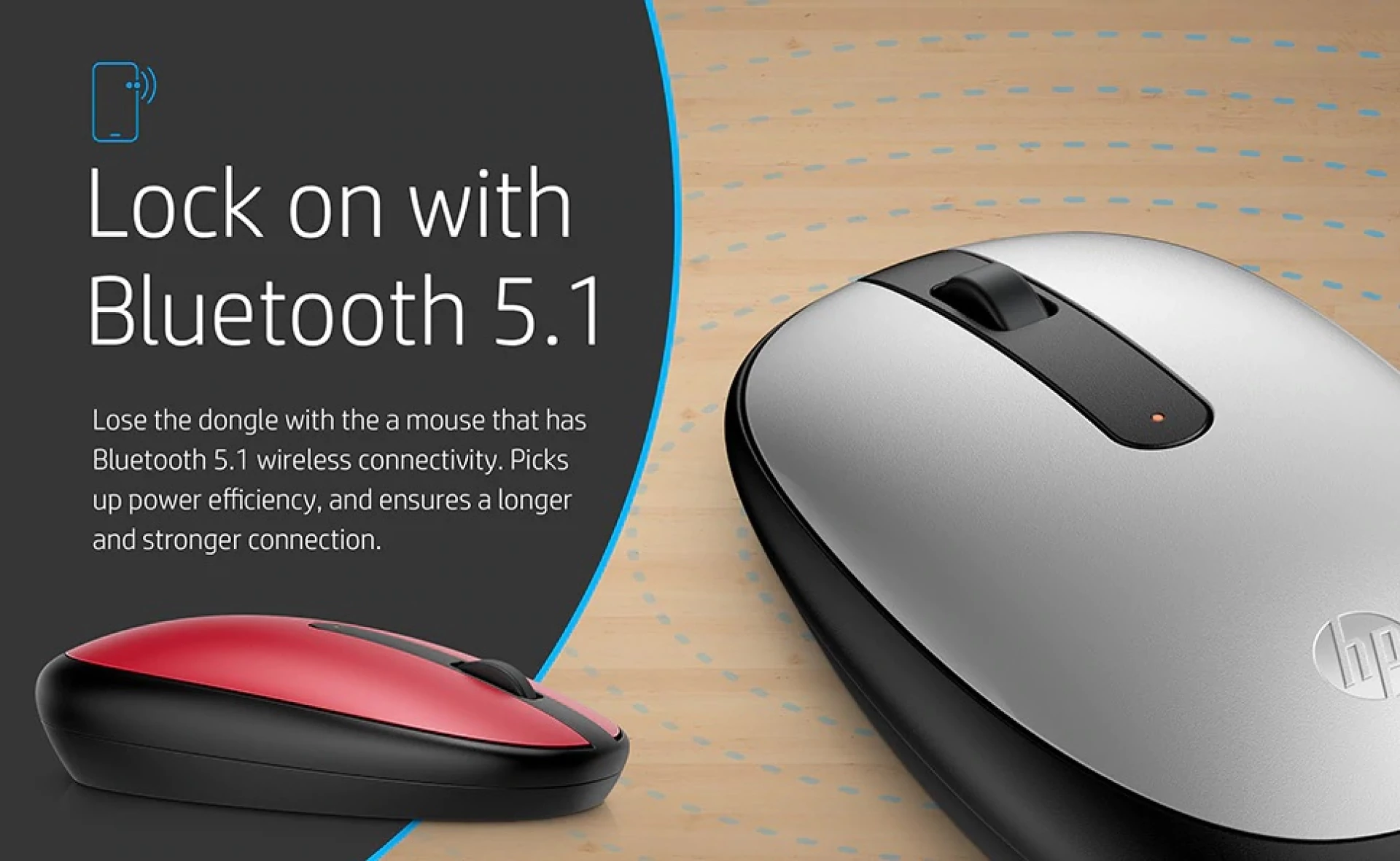 HP 240 BT Mouse EURO blackHP 240 BT Mouse EURO blackHP 240 BT Mouse Bluetooth black bezicni