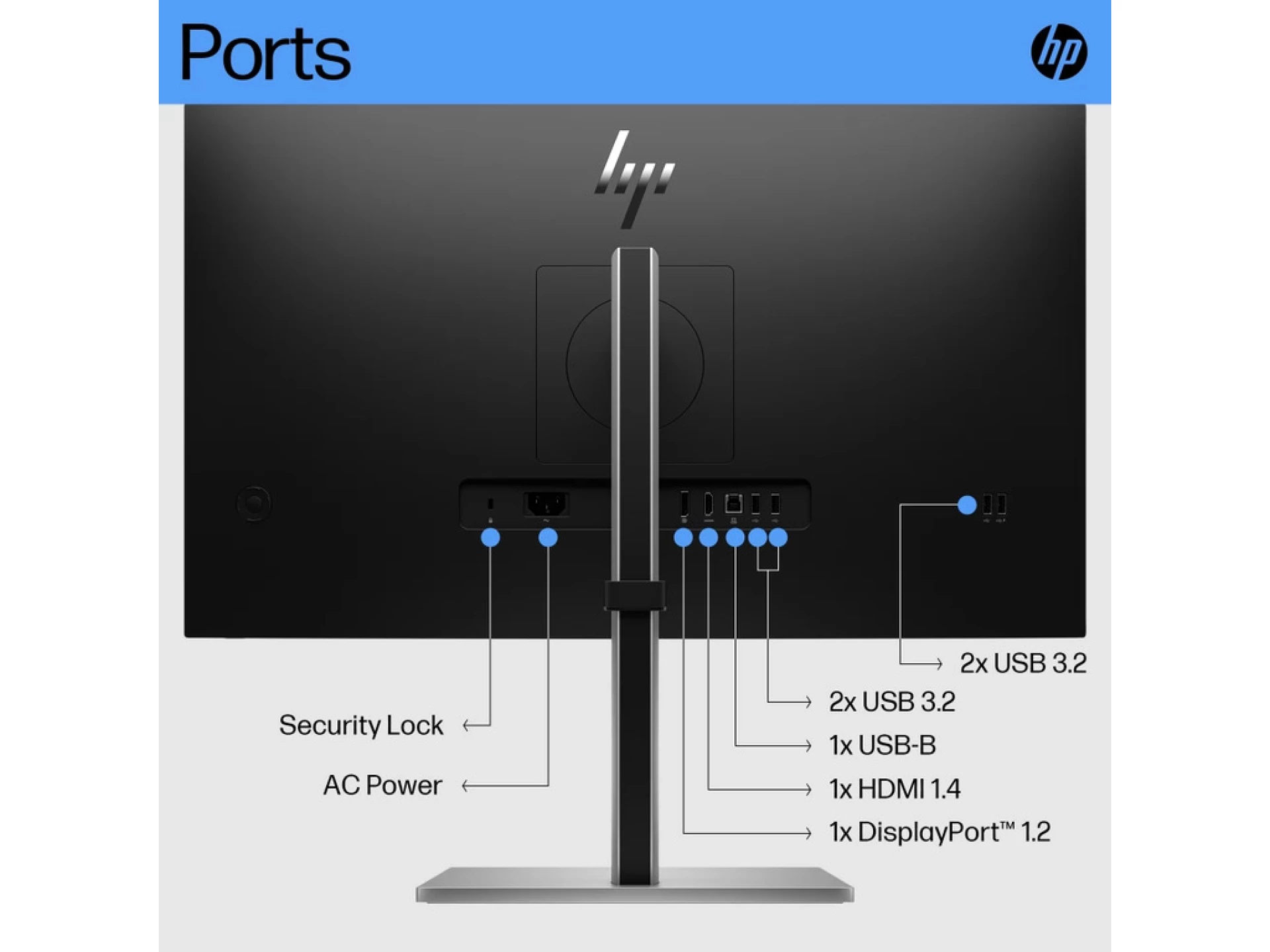HP monitor E27 g5 27",FHD,IPS,300cd,5ms,75Hz,HDMI,DP,4xUSB3.2,podesivo postolje,3y