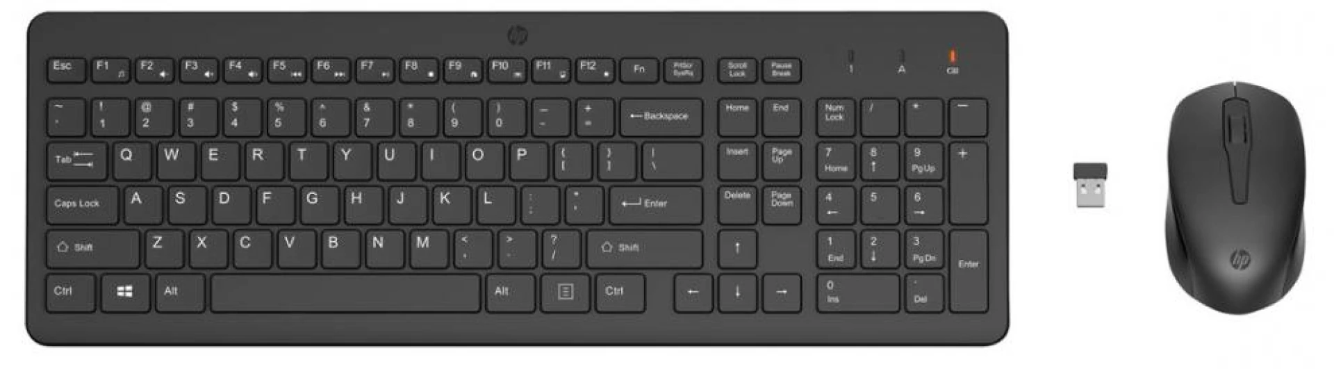 HP 330 Wls Mse and KB ComboHP 330 Wls Mse and KB ComboHP 330 Wls Mse and KB Combo tast+mis