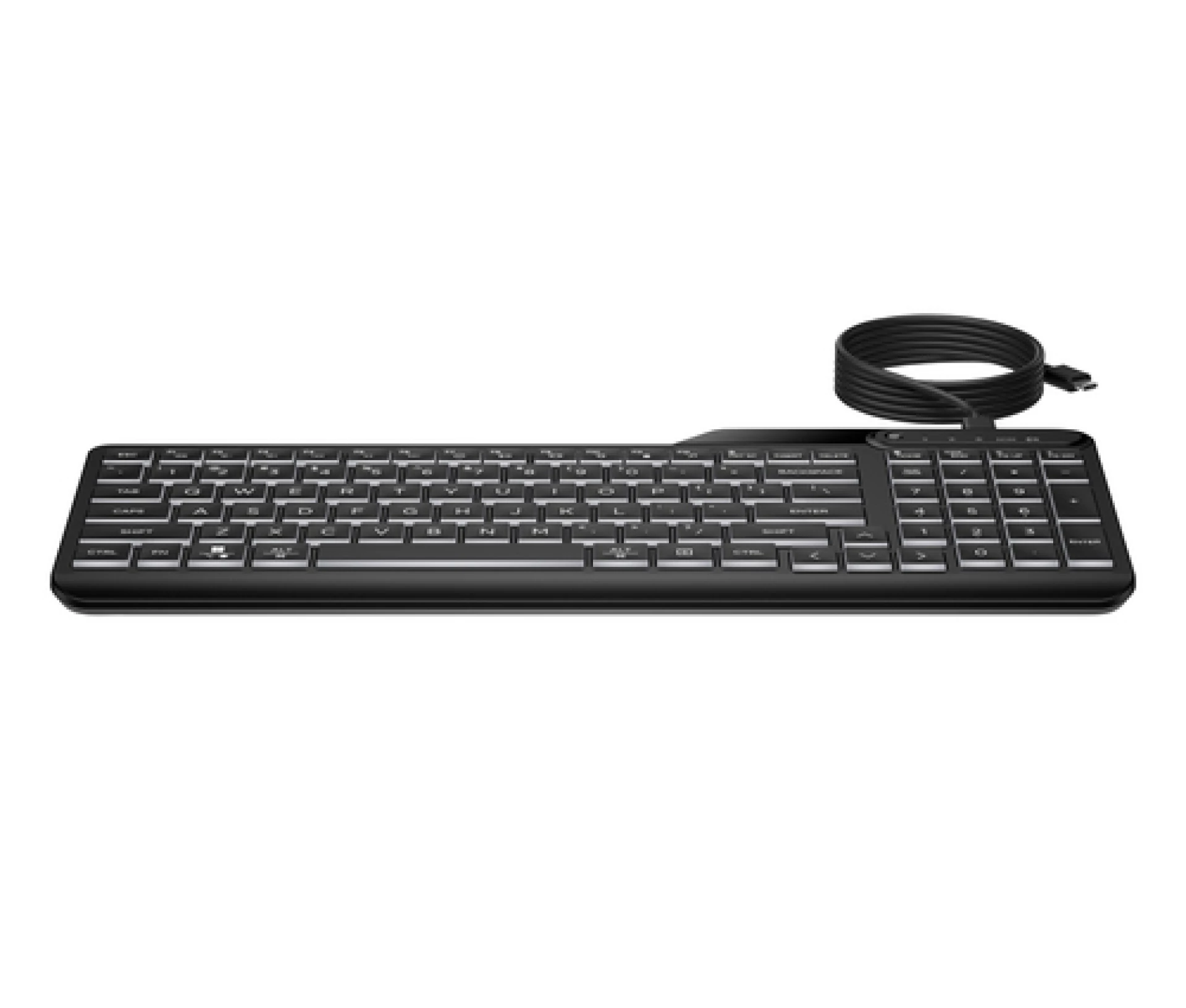 HP 400 Backlit Wired KeyboardHP 400 Backlit Wired KeyboardHP 400 Backlit Wired Keyboard