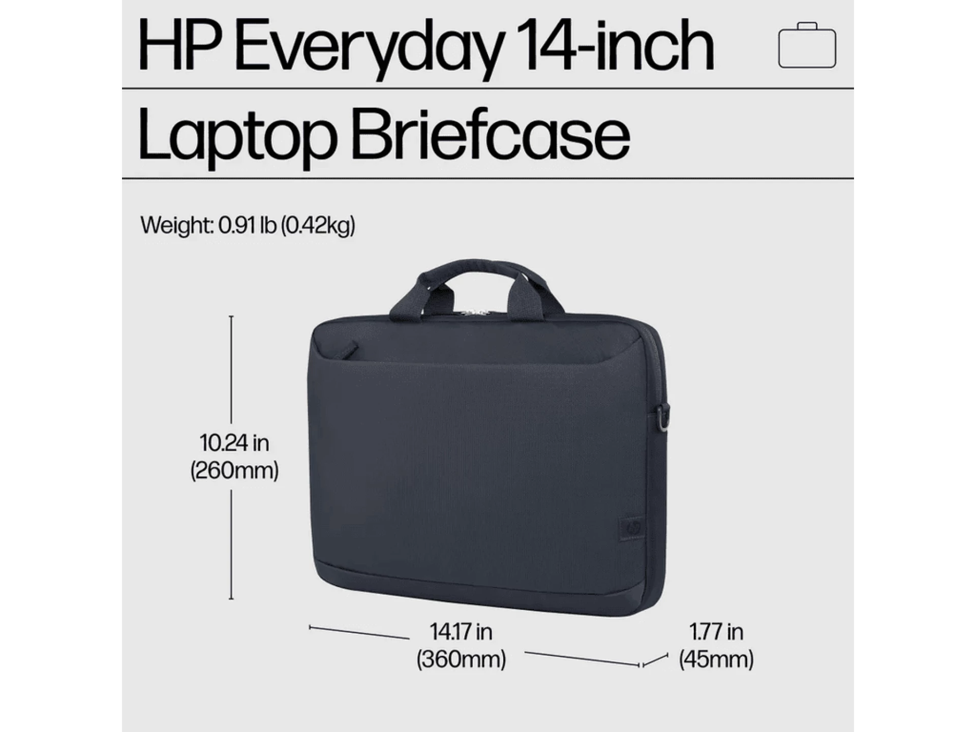 HP Evday OGR 14 Laptop BriefcaHP Evday OGR 14 Laptop Briefcase
