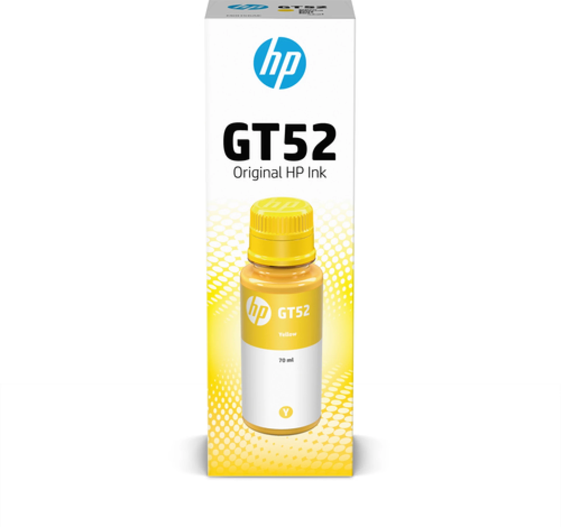 HP GT52 Yellow Ink Bottle