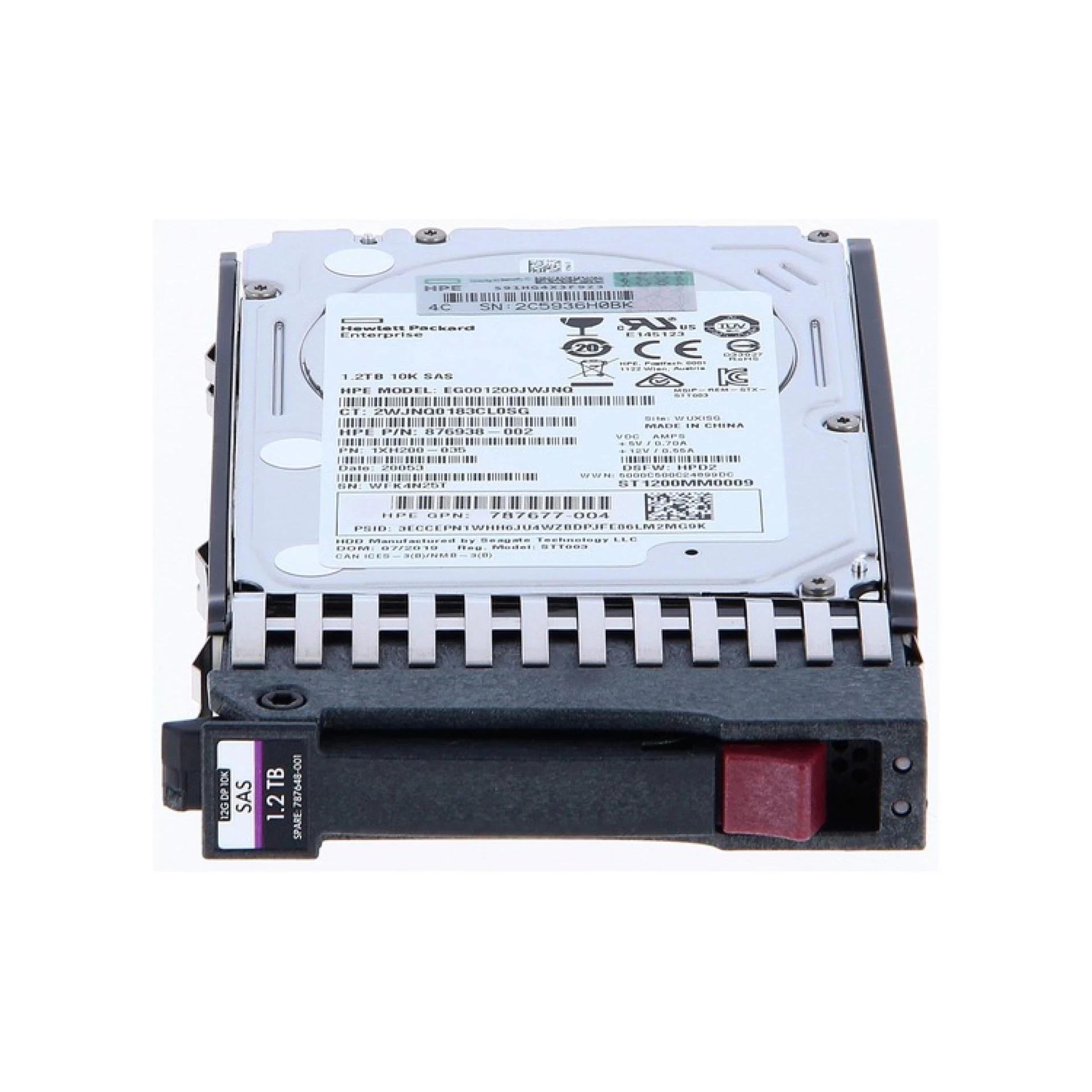 HP HDD 2,5" SAS 12G 1.2TB 10k MSA 1040/2040