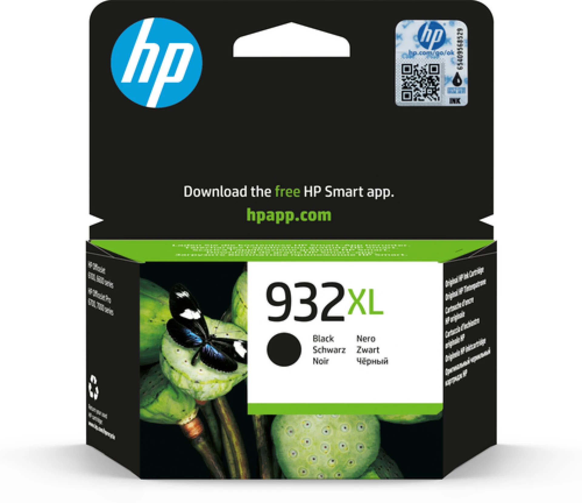 HP Tinta CN053AE Black 932XL