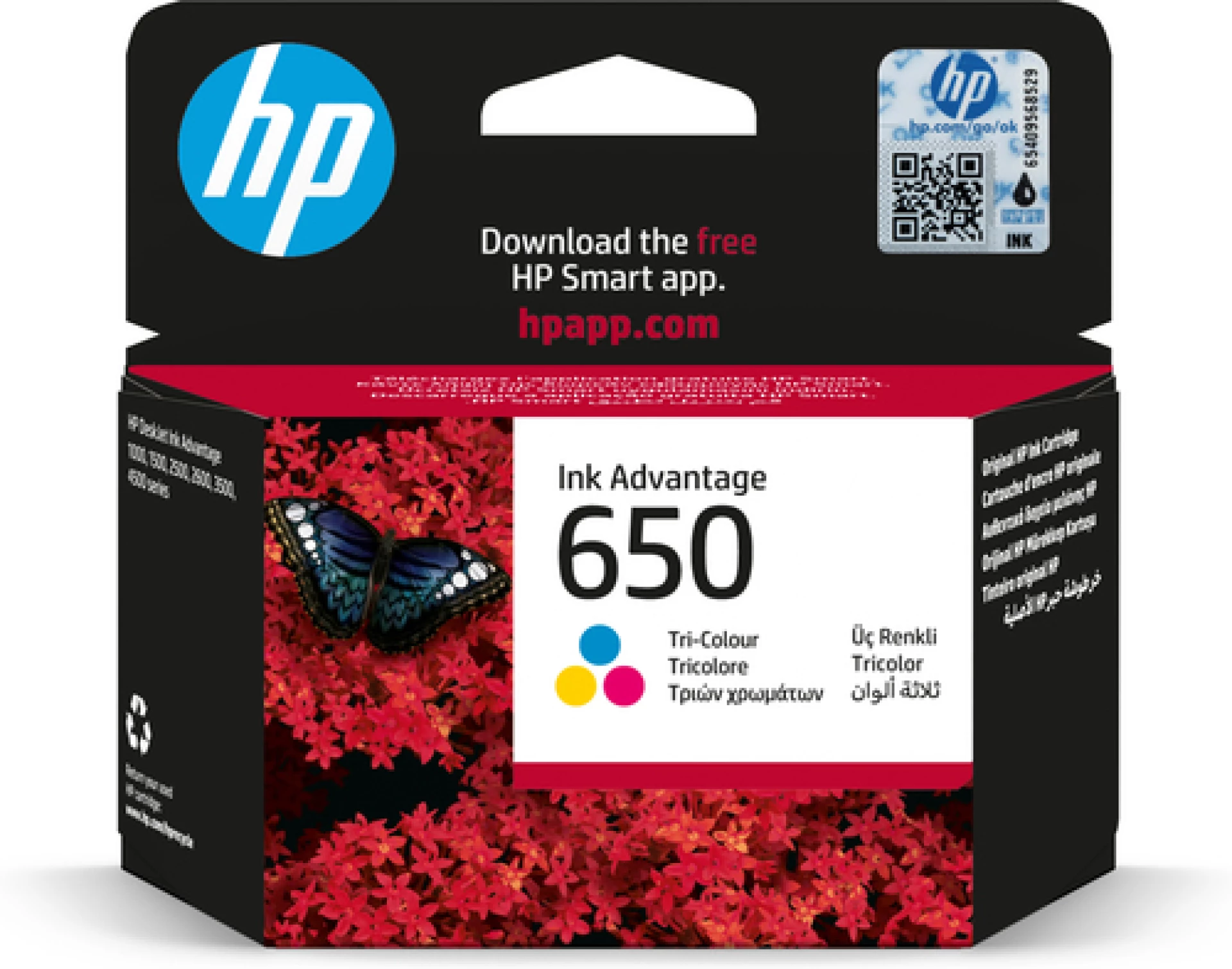 HP Tinta CZ102AE Color 650A028454