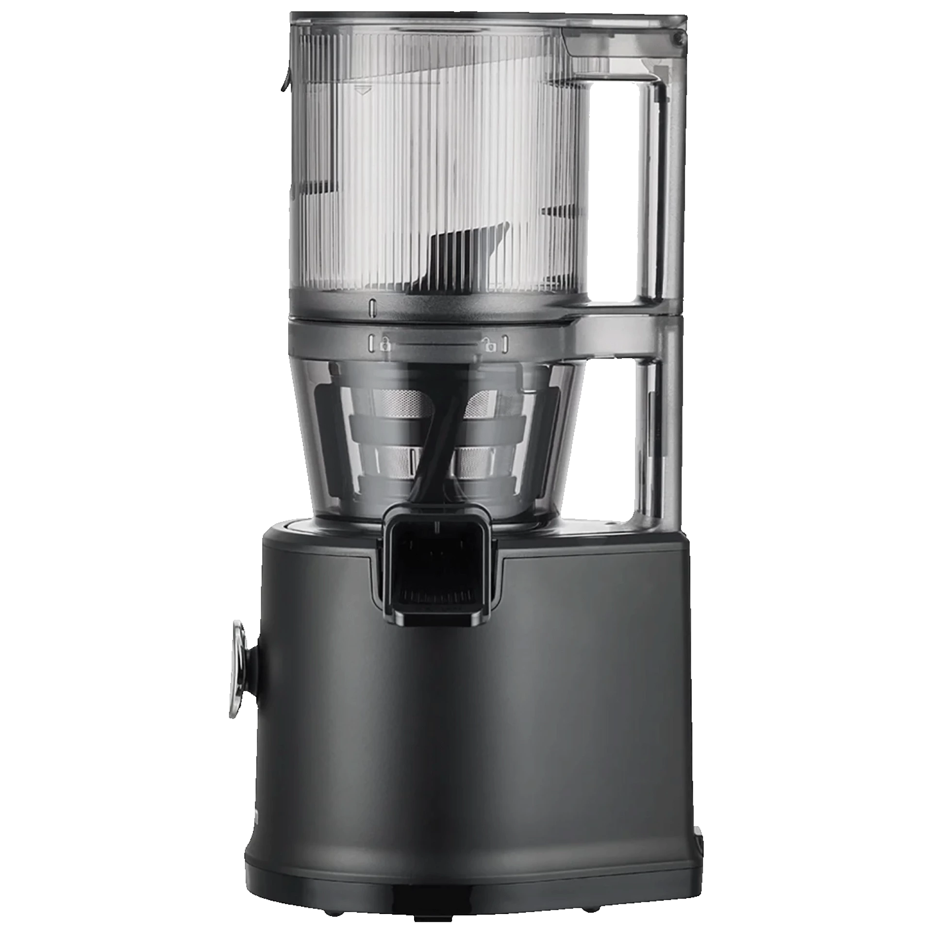 Hurom Sokovnik, sporocijeđujući, 50 o/min, 600 ml, 200W - H80ST-GES04MB Mat Crna