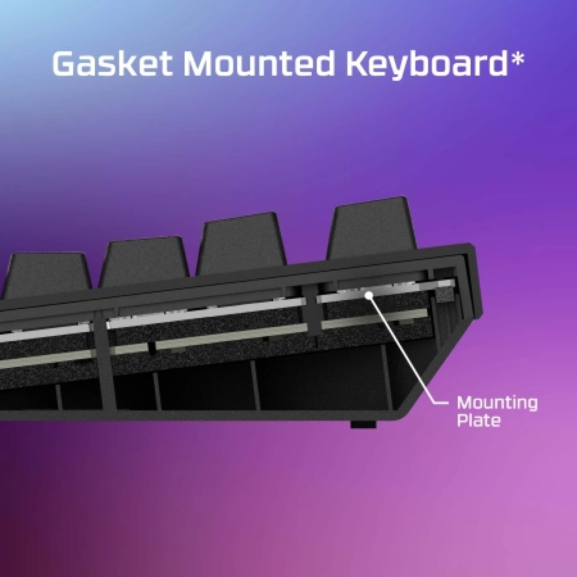 HyperX Alloy Rise 75 HX Red Gaming Mehanicka Tastatura 7G7A4AA