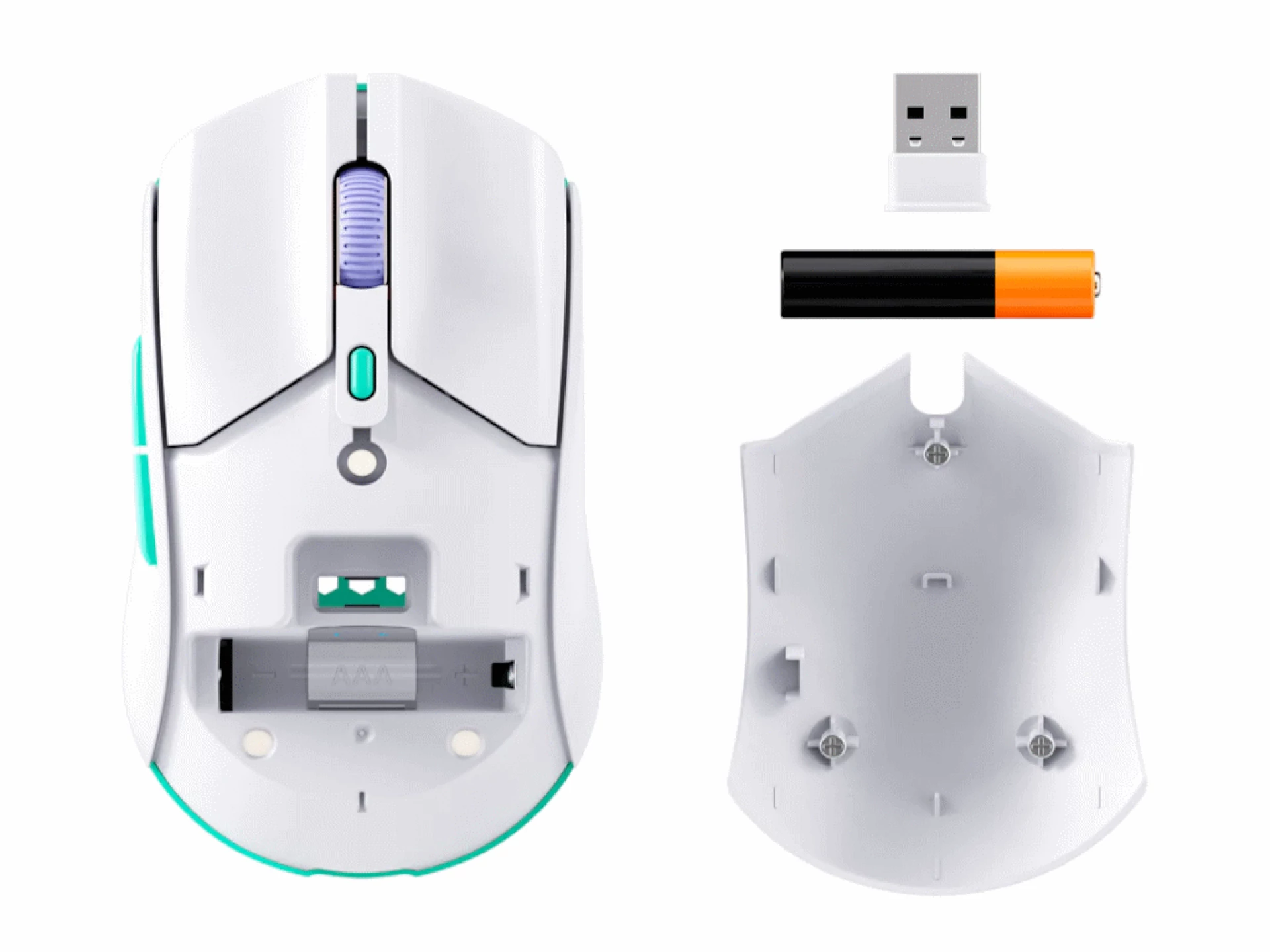 HyperX Pulsefire Haste 2 CoreWWireless Gaming Mouse White