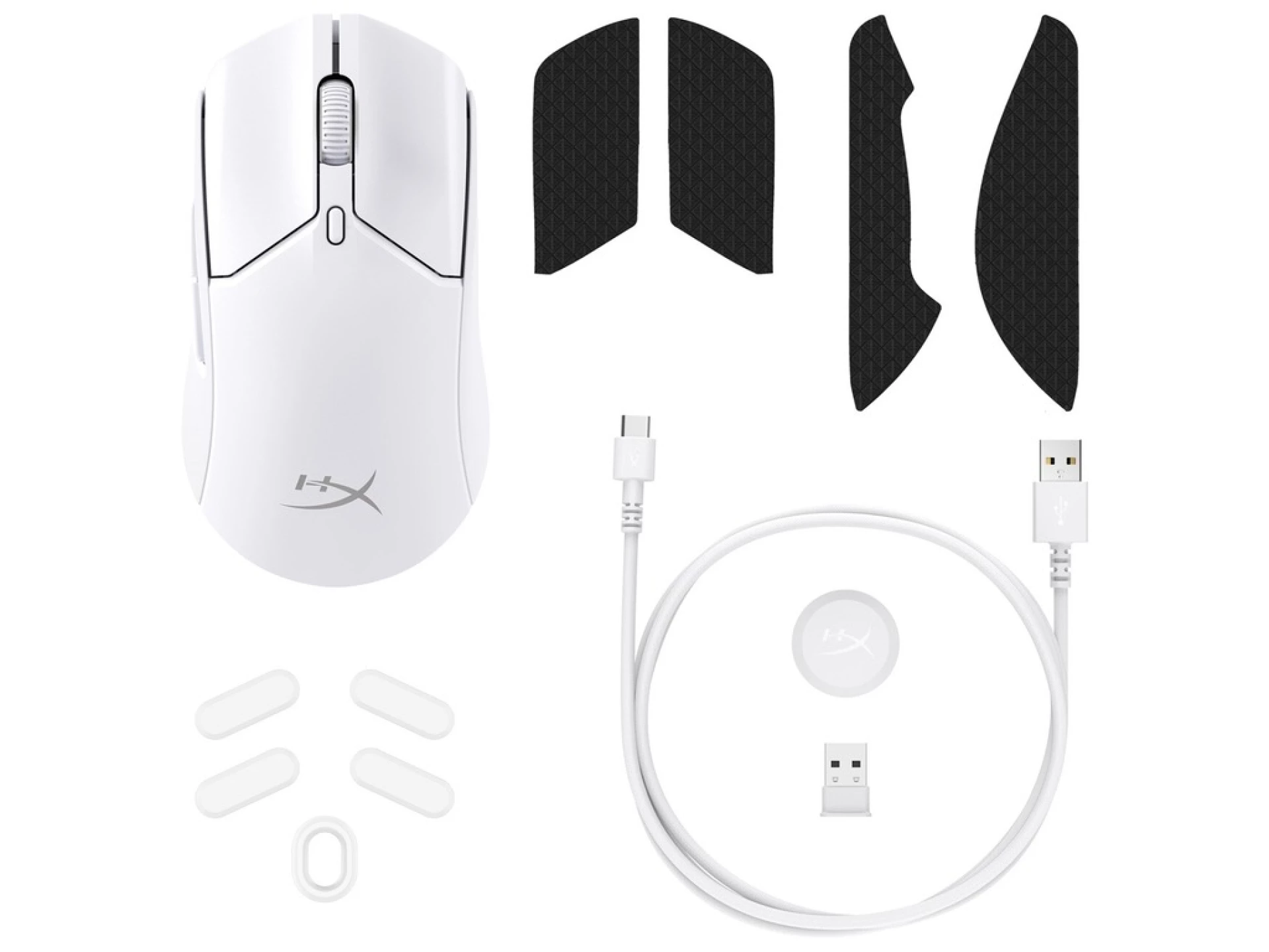 HyperX Pulsefire Haste 2 WWWireless Gaming Mouse (White)