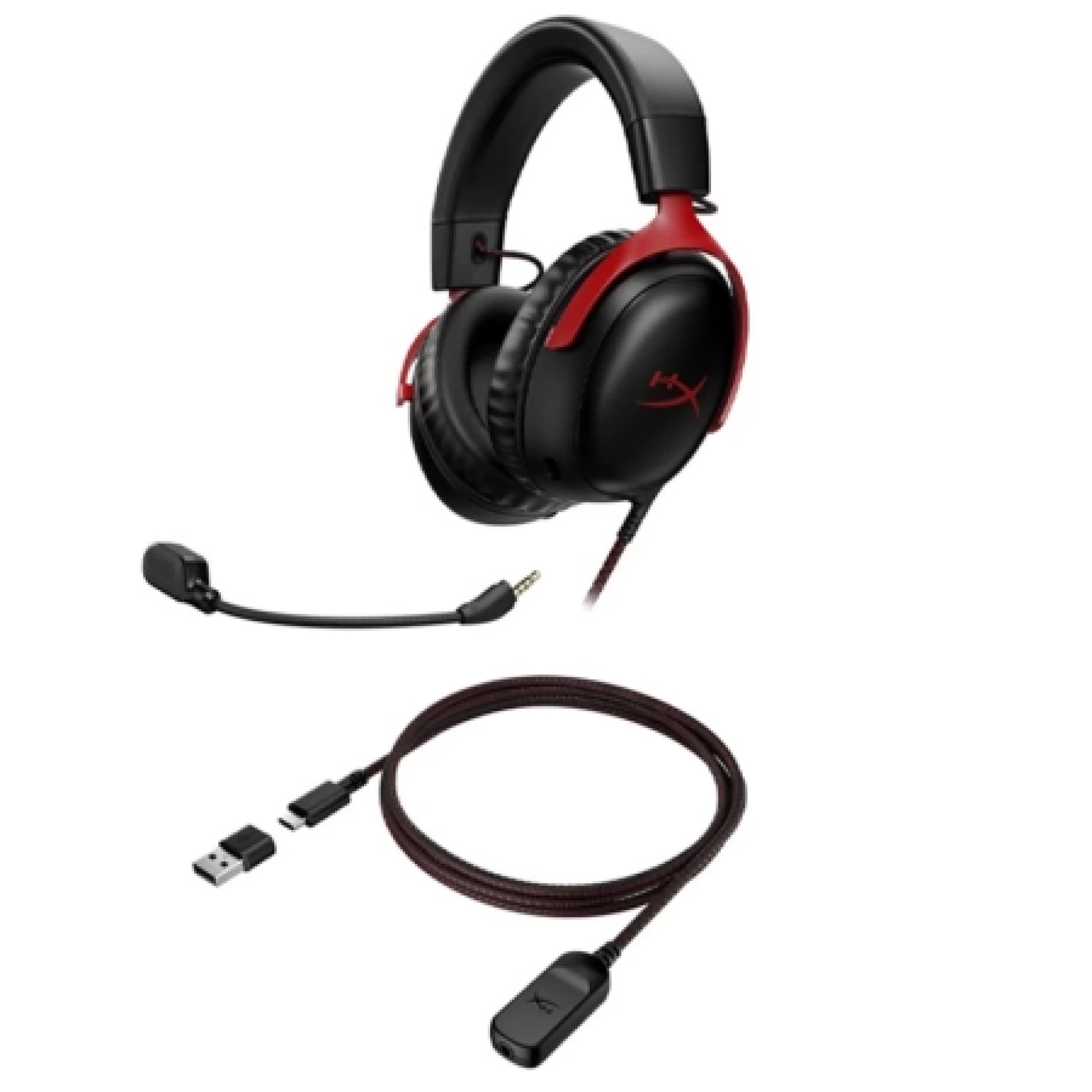 HyperX Slušalice Cloud 3 Black/Red 727A9AA