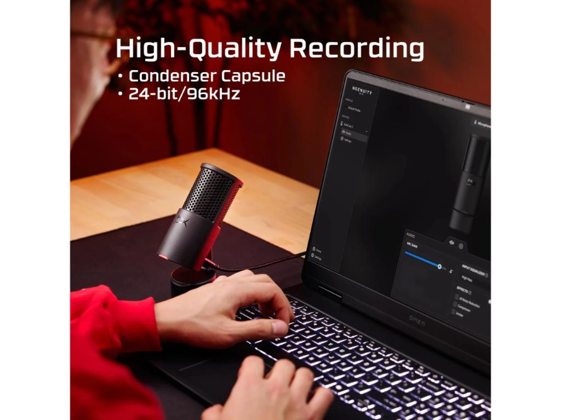 HyperX SoloCast 2USB Microphone (Black)