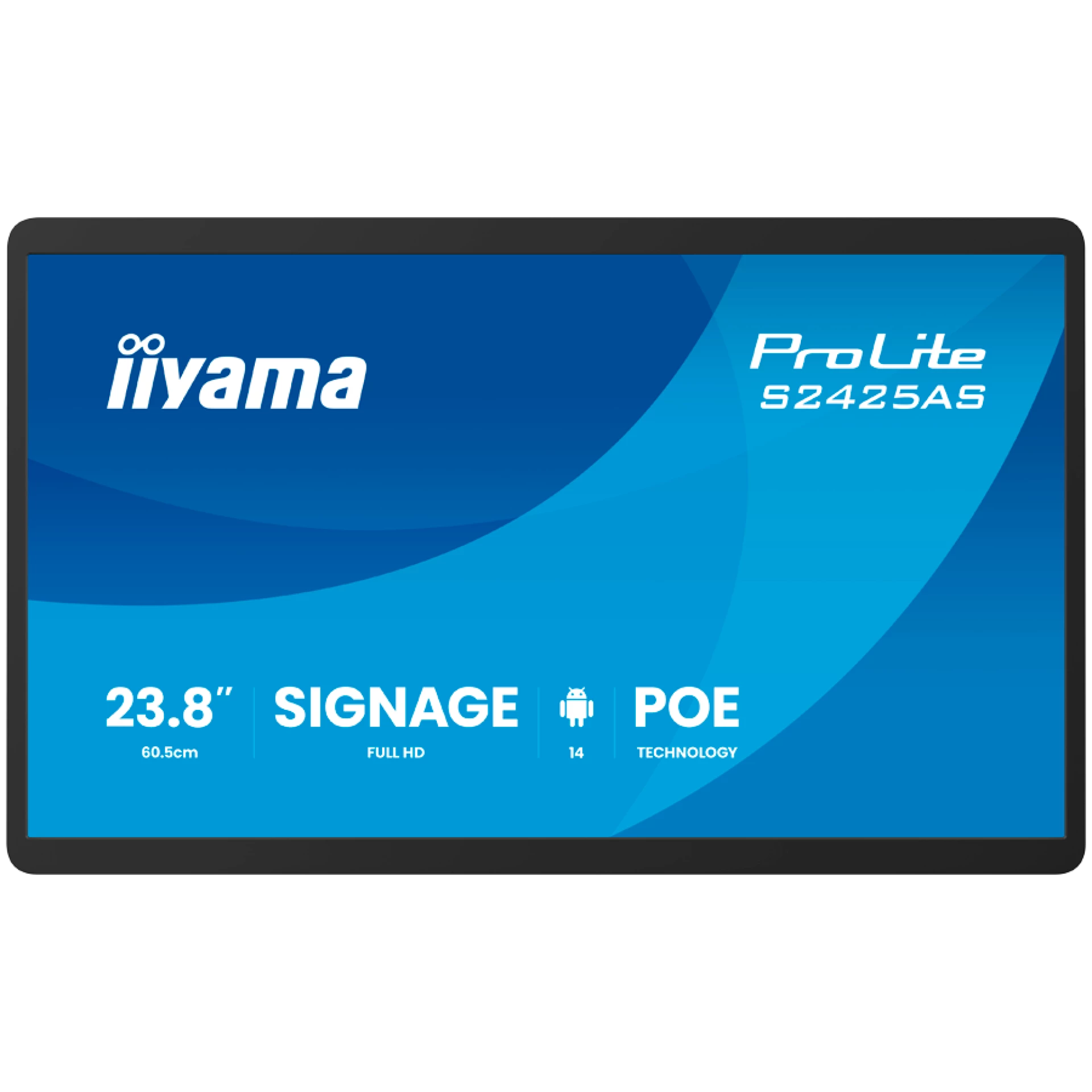 IIYAMA Monitor LED S2425AS-B1P Android Touch