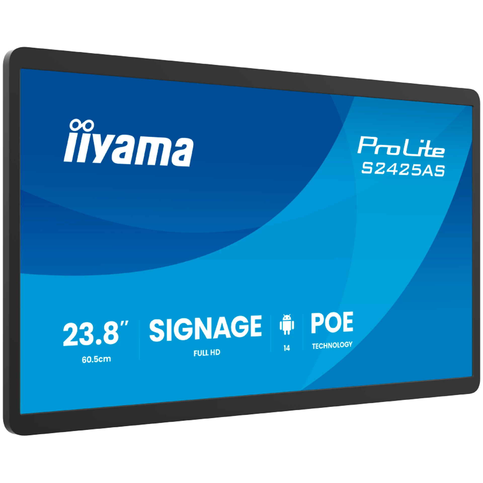 IIYAMA Monitor LED S2425AS-B1P Android Touch