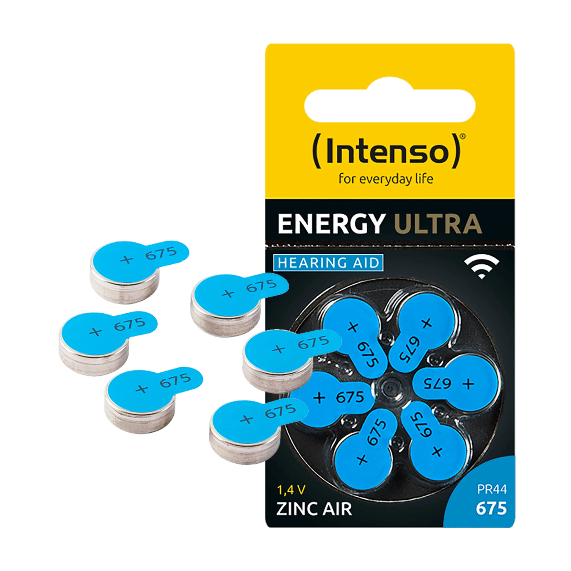 (Intenso) Baterija, A675/PR44,1.45 V, pakiranje 6 kom