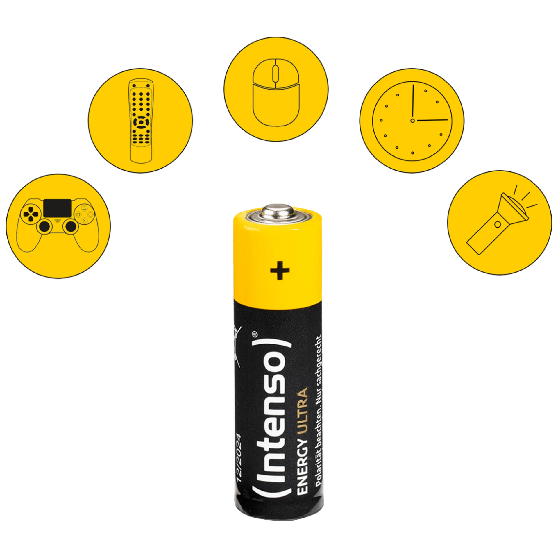 (Intenso) Baterija alkalna, AA LR6/10, 1,5 V, blister 10 kom