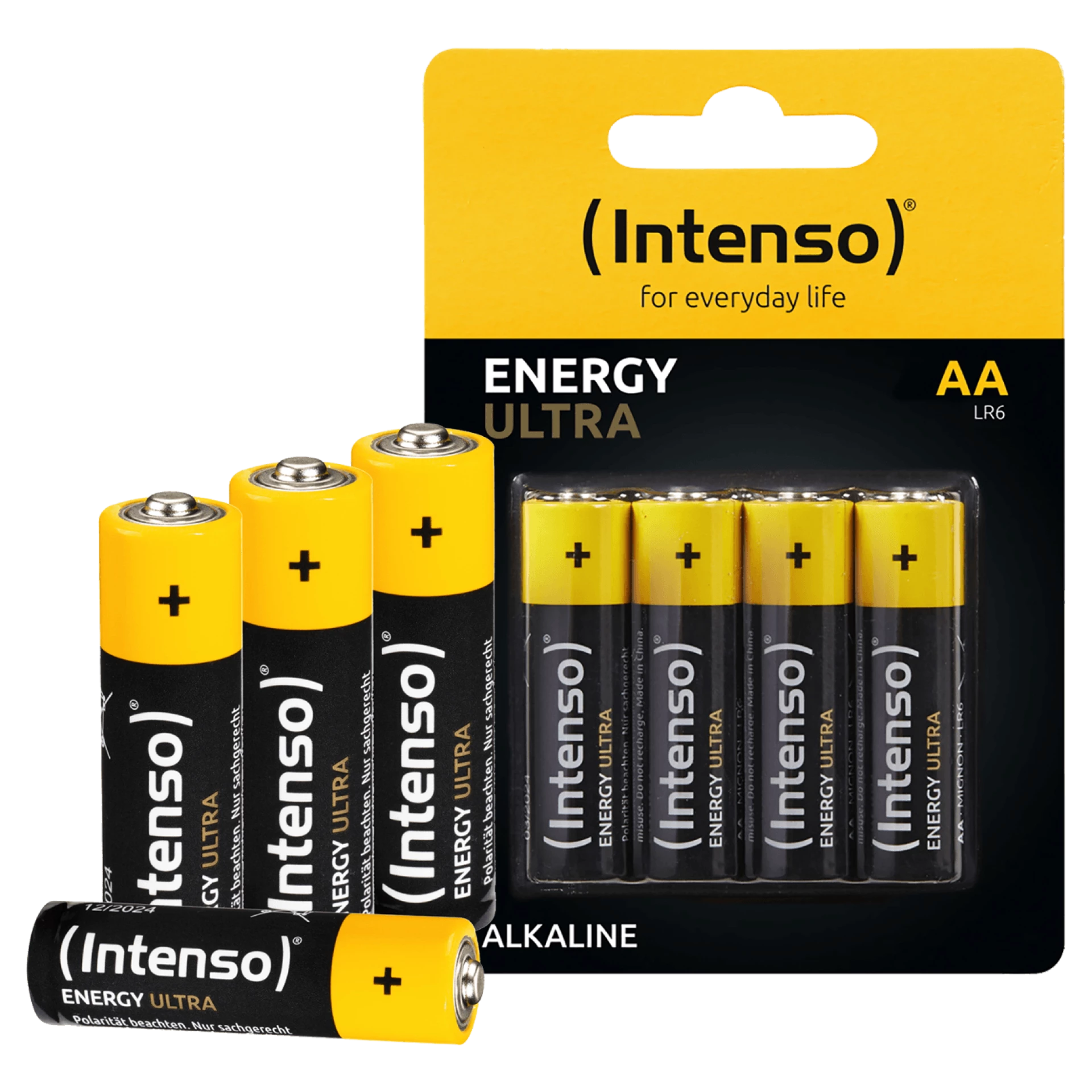 (Intenso) Baterija alkalna, AA LR6/4, 1,5 V, blister 4 kom