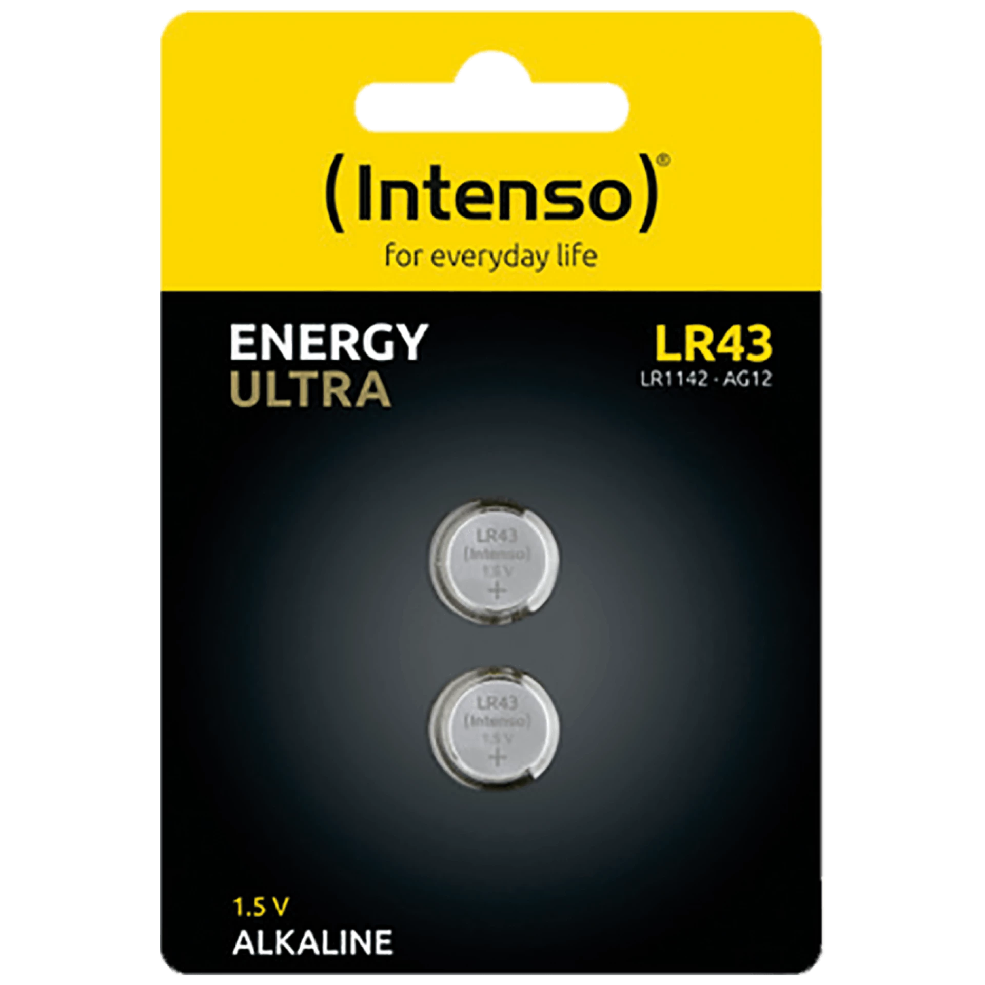 (Intenso) Baterija alkalna LR43/2, 1,5 V dugmasta, blister 2 kom