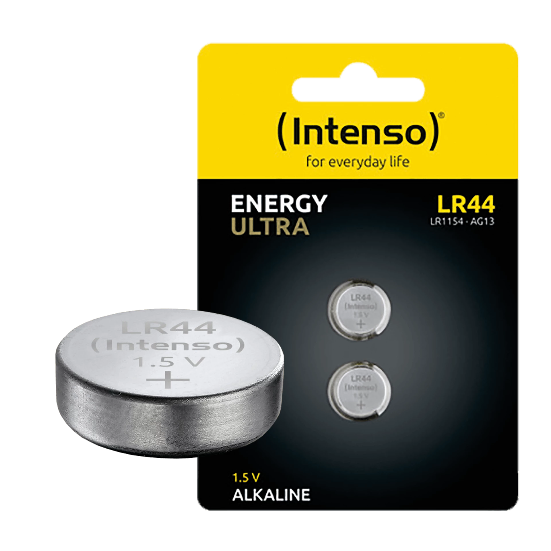 (Intenso) Baterija alkalna LR44/2, 1,5 V dugmasta, blister 2 kom