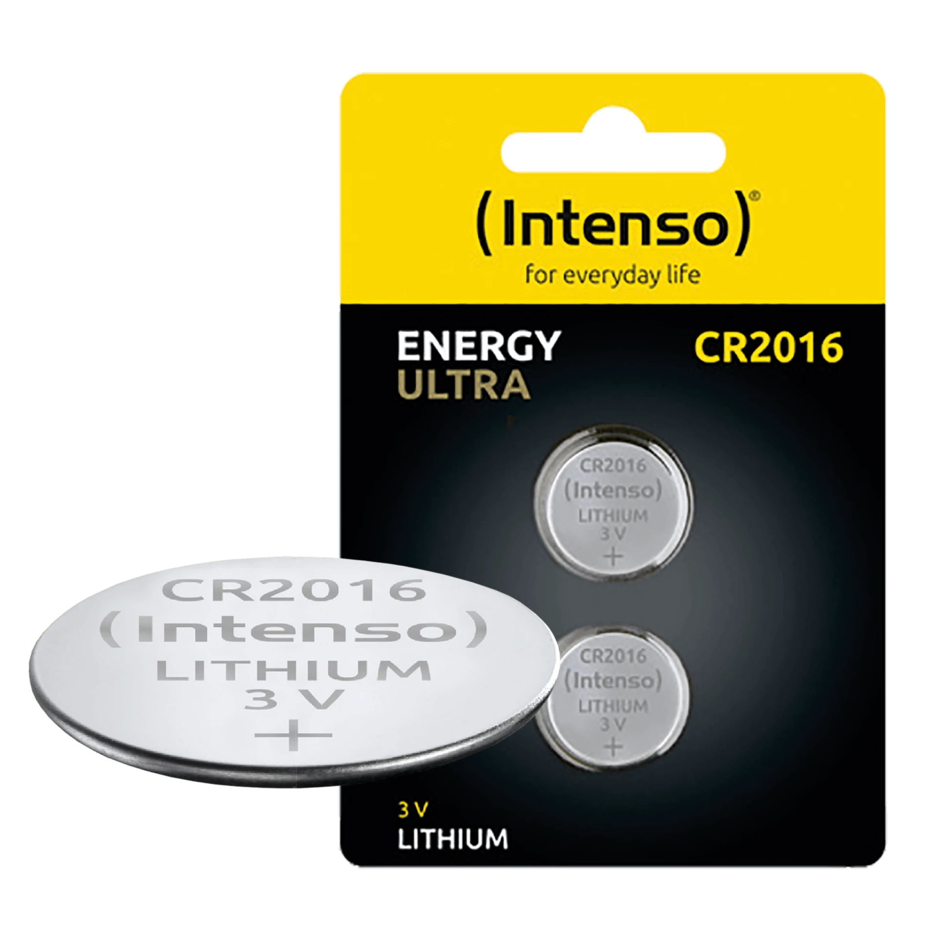 (Intenso) Baterija litijska, CR2016/2, 3 V, dugmasta,  blister  2 kom