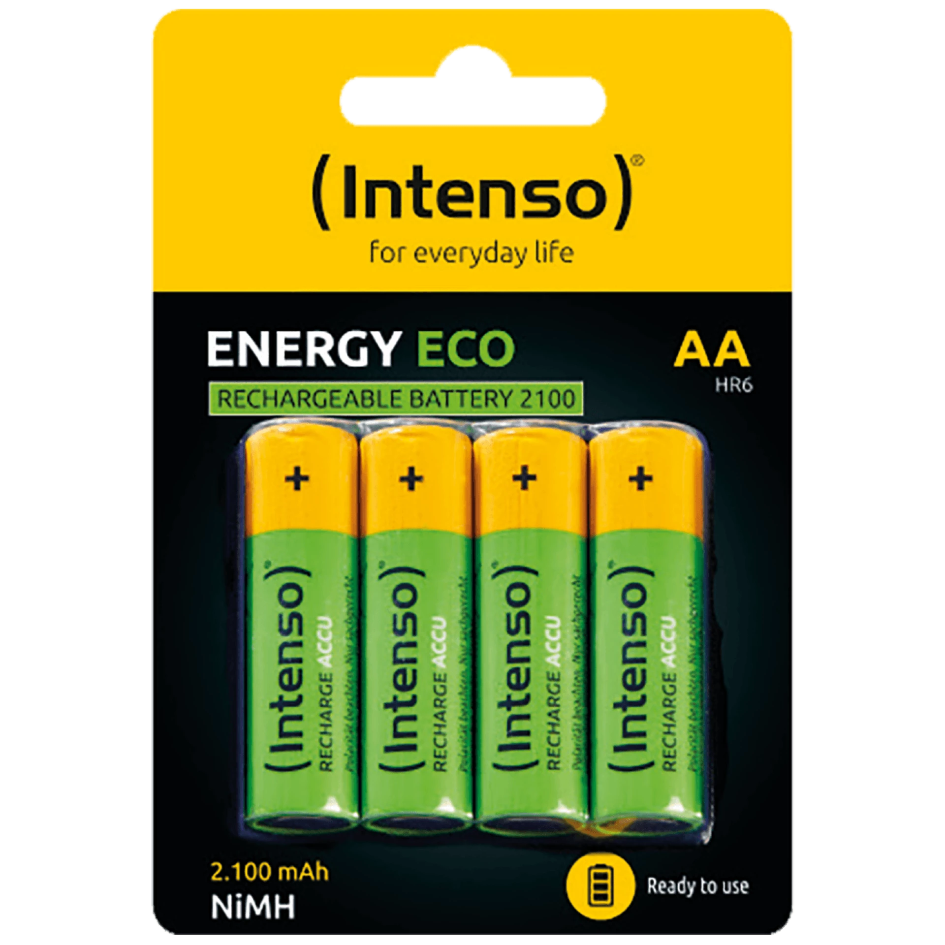 (Intenso) Baterija punjiva AA / HR6, 2100 mAh, blister 4 komada - AA / HR6/2100