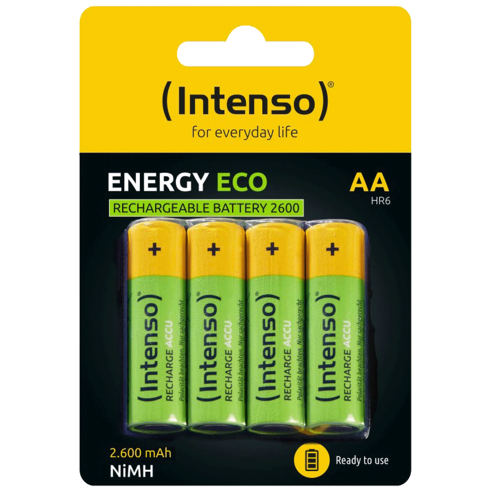 (Intenso) Baterija punjiva AA / HR6, 2700 mAh, blister 4 komada - AA / HR6/2600