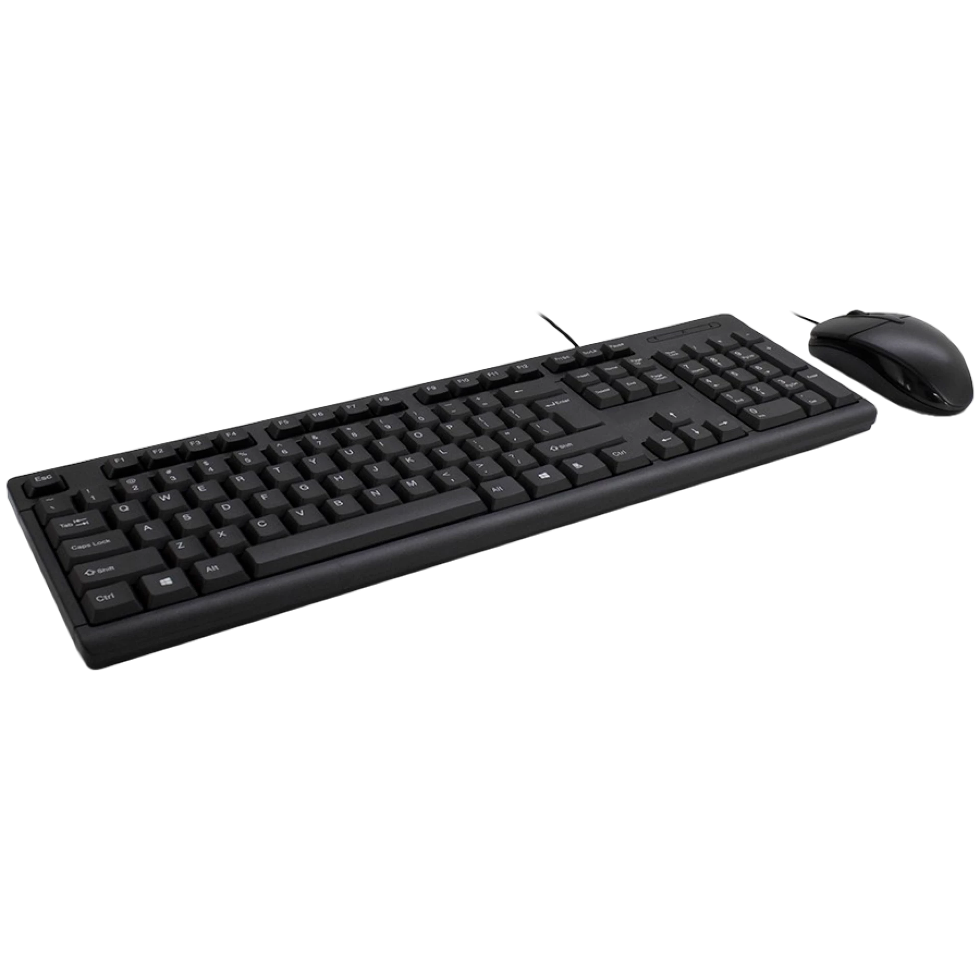 Inter-tech Tastatura i Miš Set, AC KB-101SC, Žičana,  BOS-HRV-SLV-SRB