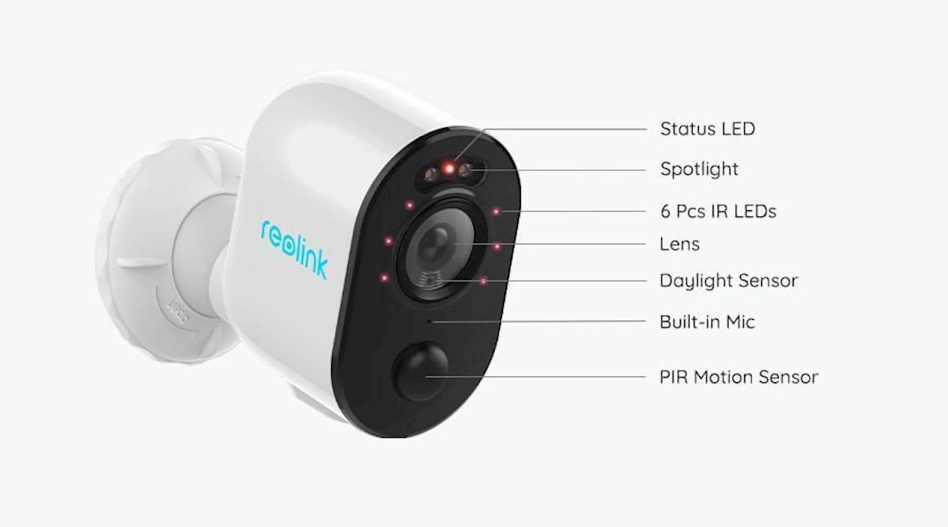 IP Kamera Reolink Argus serija B330 bijela