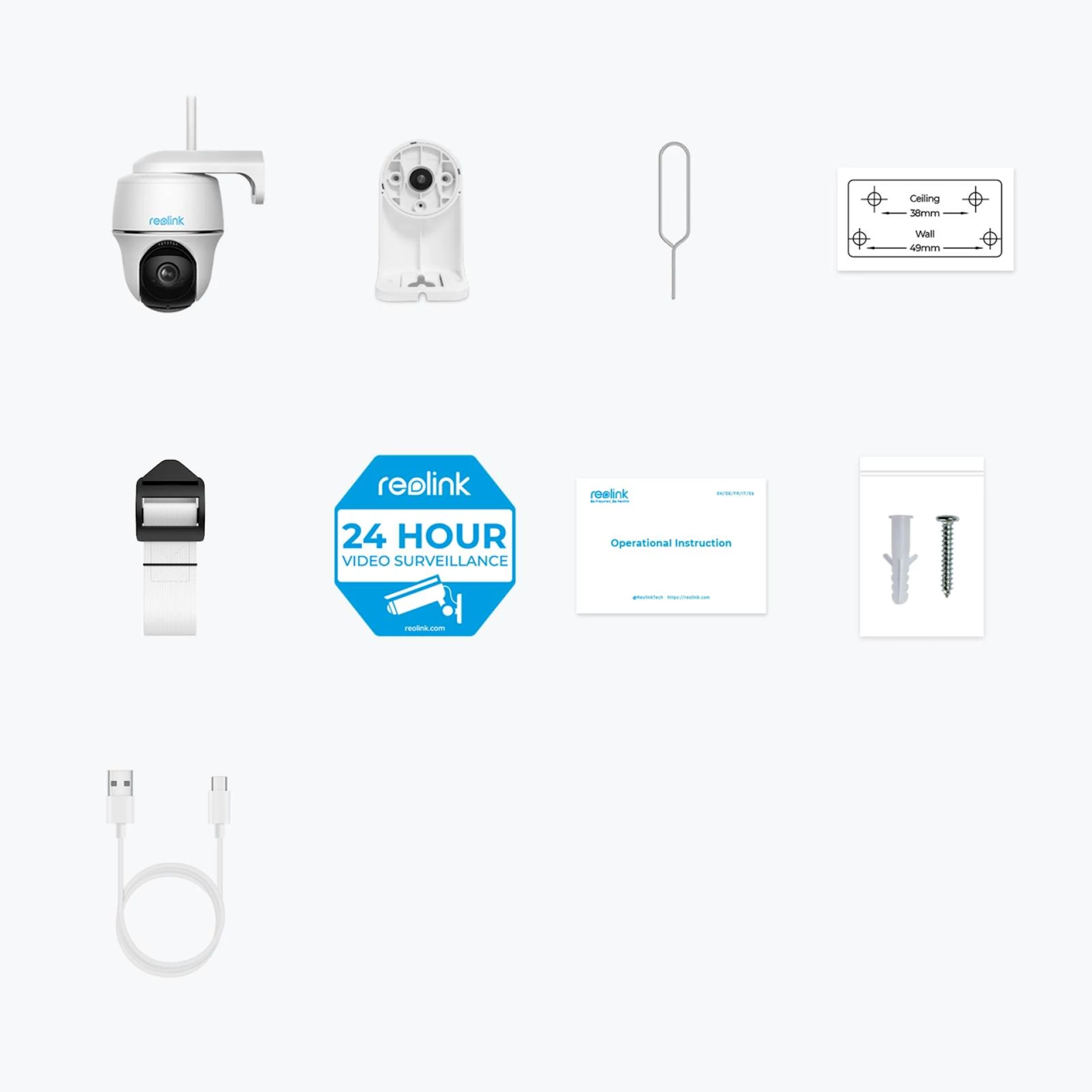 IP Kamera Reolink Argus serija B430 bijeli