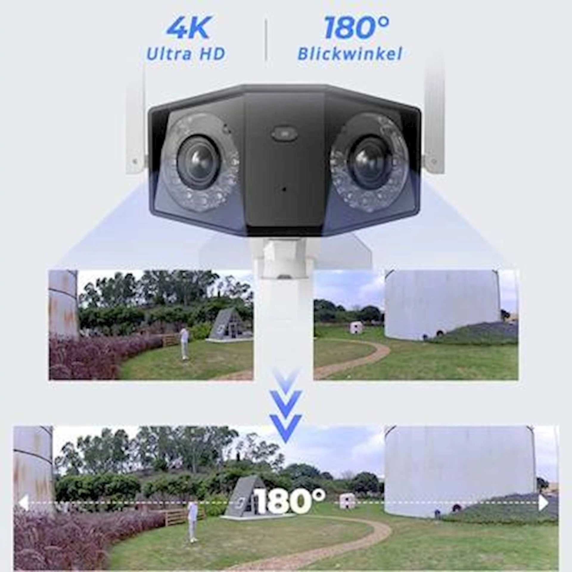 IP Kamera Reolink DUO serija W730 4K WiFi bijela