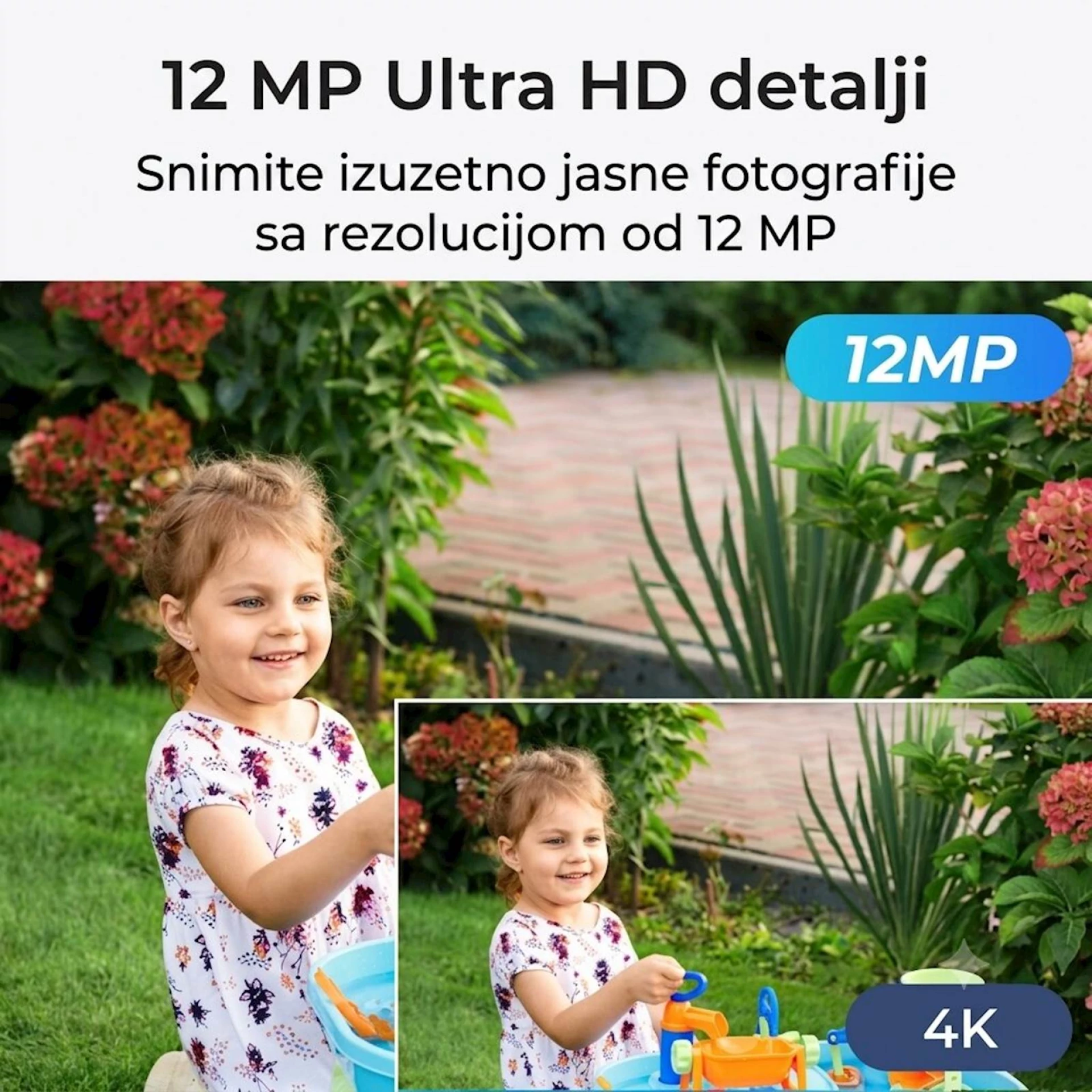 Ip Kamera Reolink serija P340 4K, Zunanja, 12MP, noćni vid u boji, Bullet POE