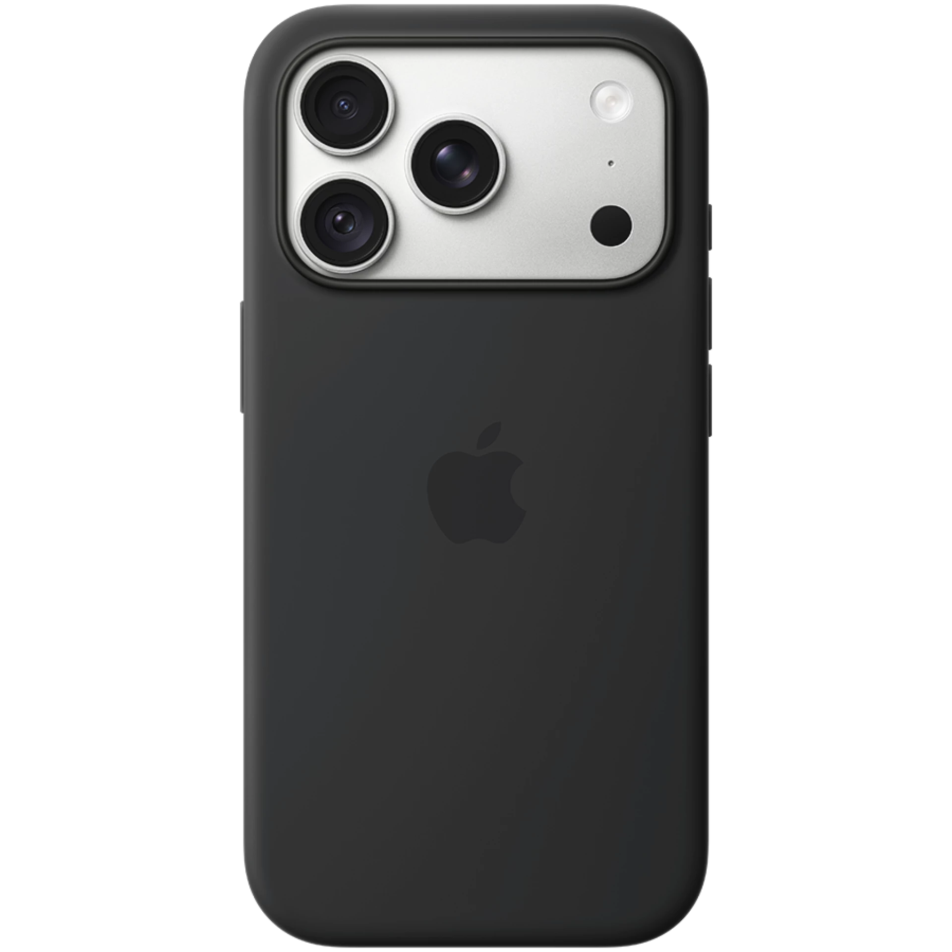 iPhone 18 Pro Silicone Case with MagSafe - Black, Model A3701
