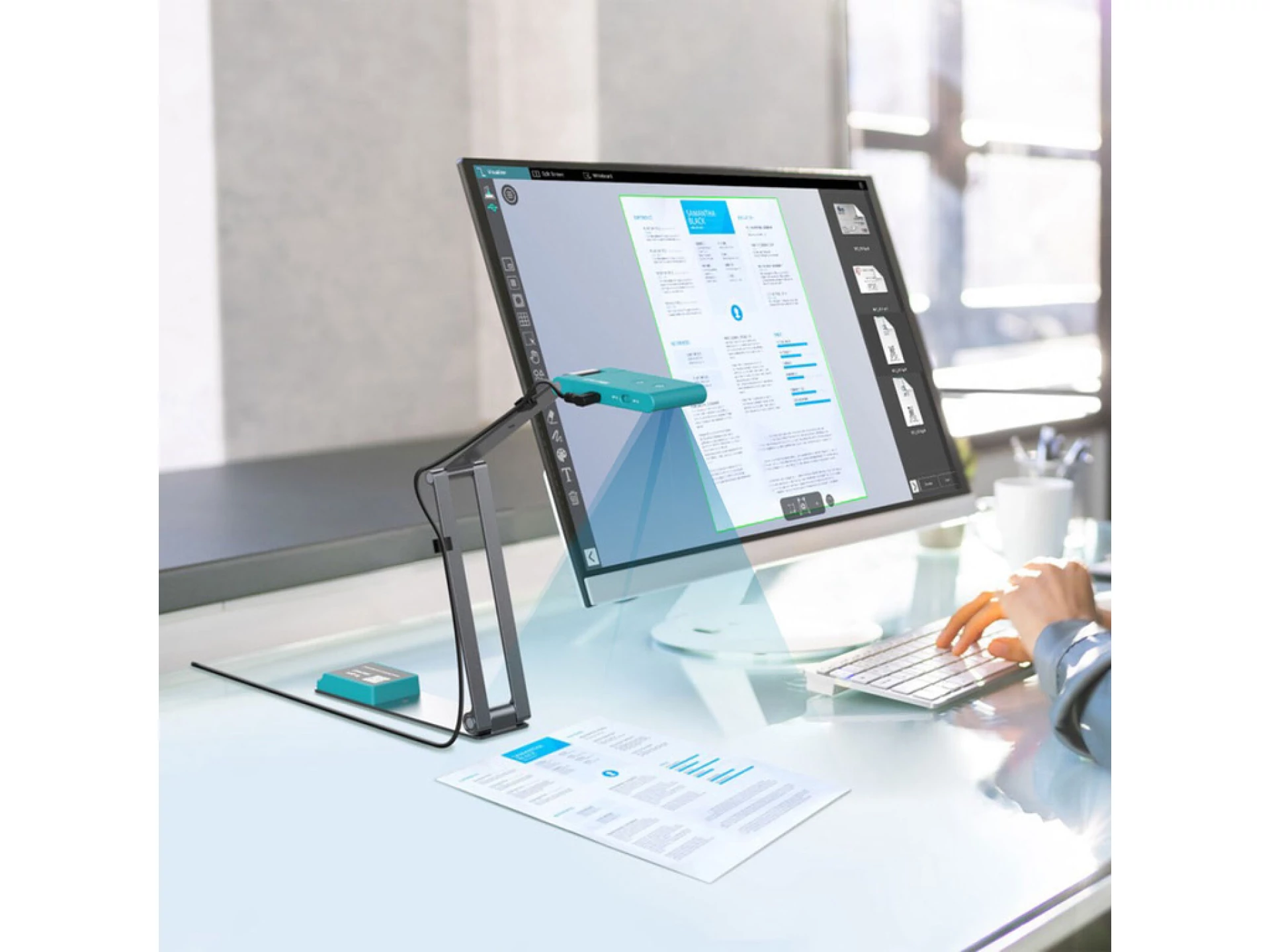 IRISCAN VISUALISER 7 -web kamera&prenosni skener