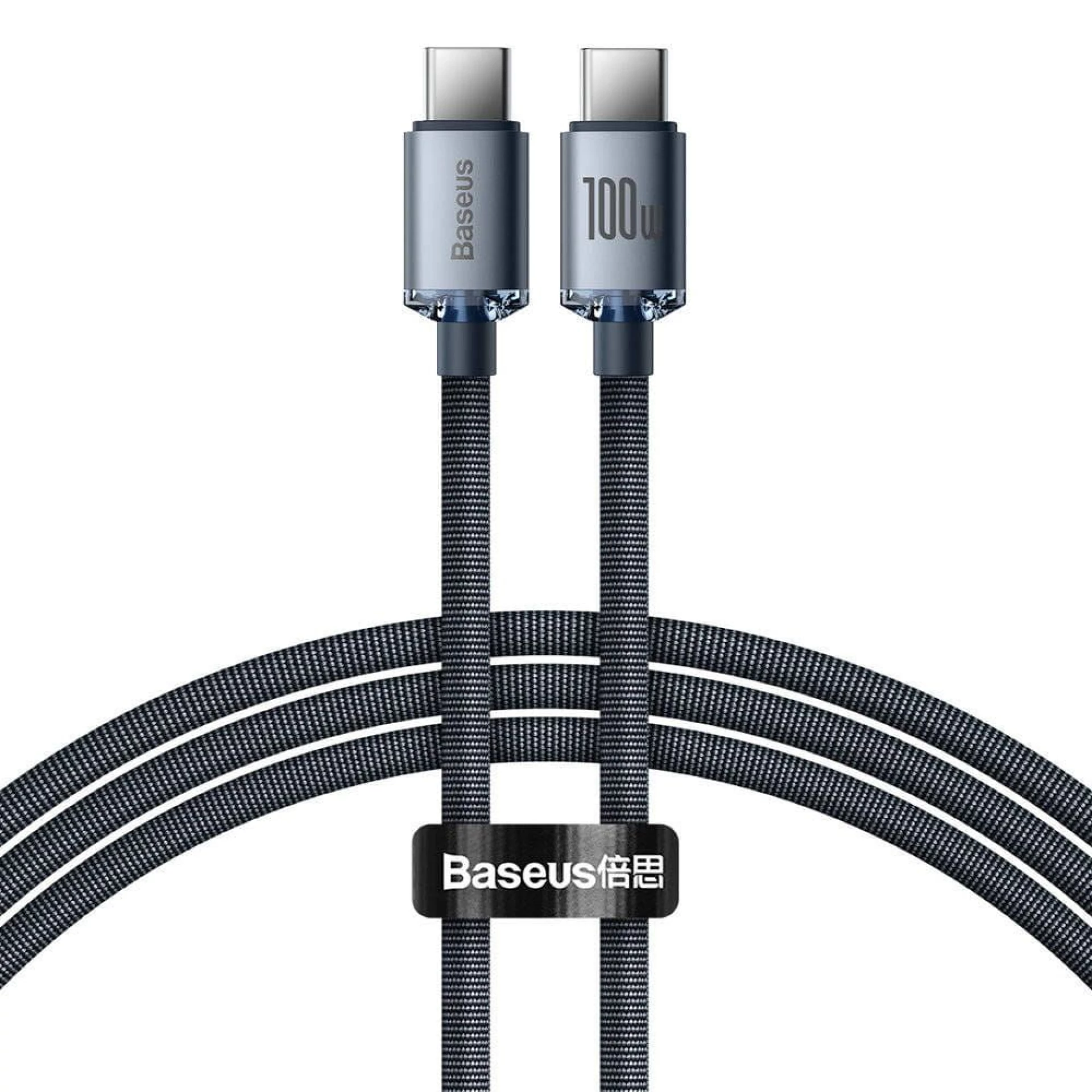 Kabl BASEUS Type C - C PD 100W 1.2m crni