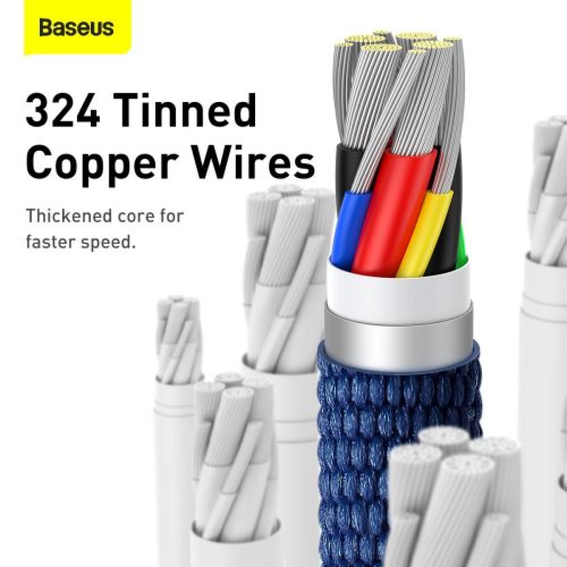 Kabl BASEUS Type C - C PD 100W 2m plavi