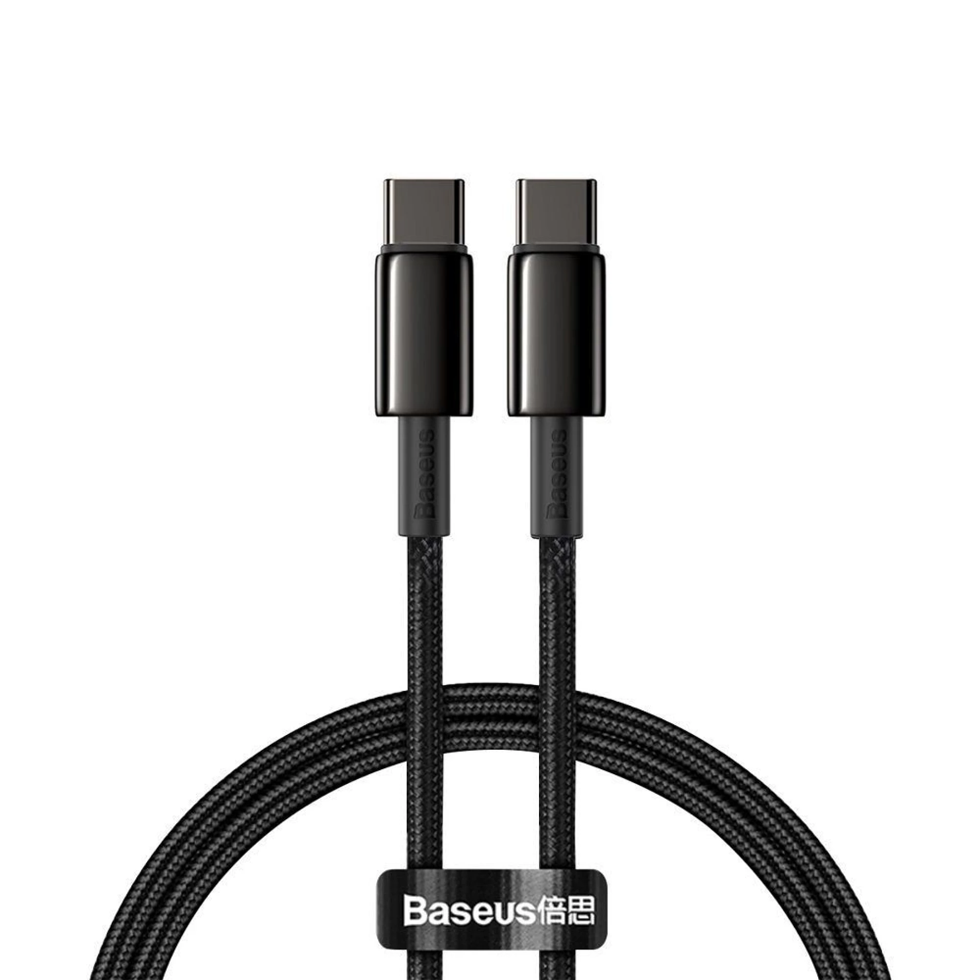 Kabl BASEUS Type C - C PD QC 100W 1m crni