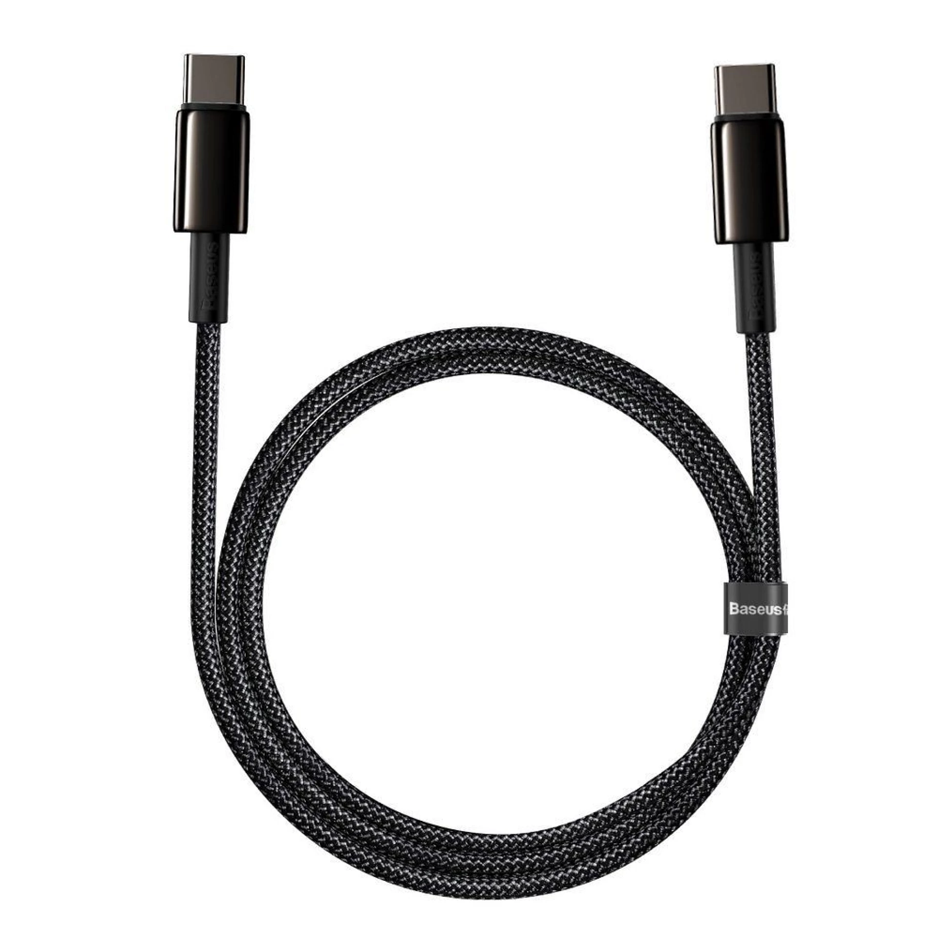 Kabl BASEUS Type C - C PD QC 100W 1m crni