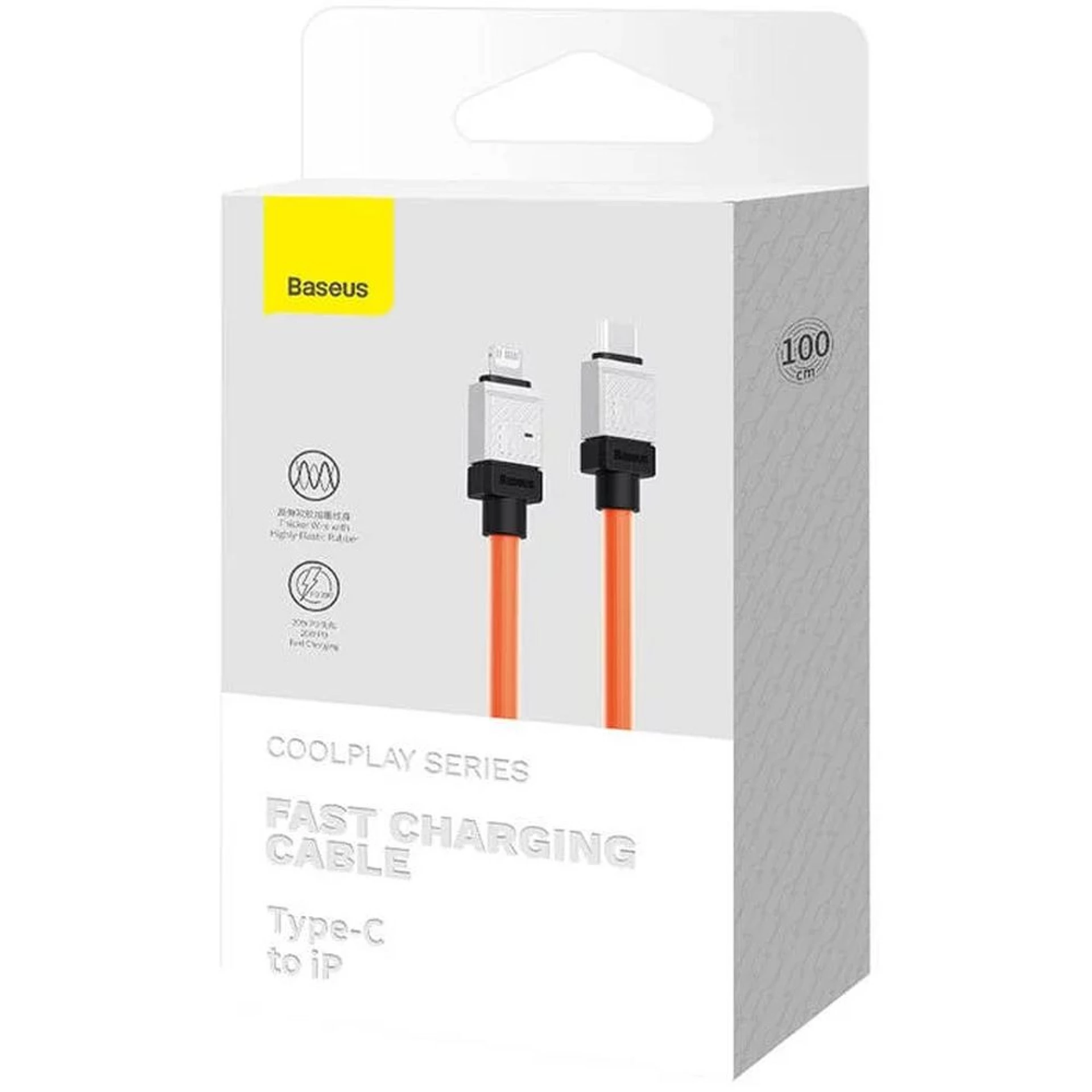 Kabl BASEUS Type C - Lightning PD 20W 1m orange