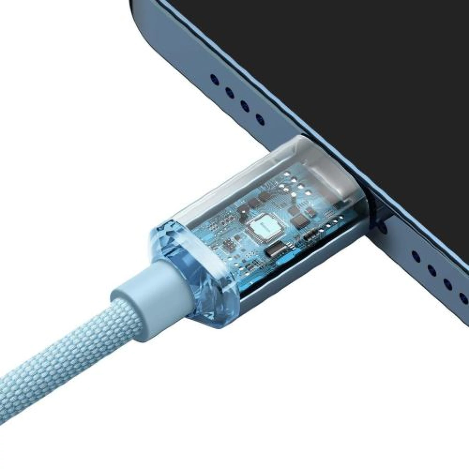 Kabl BASEUS Type C - Lightning PD 20W 1.2m nebesko plavi