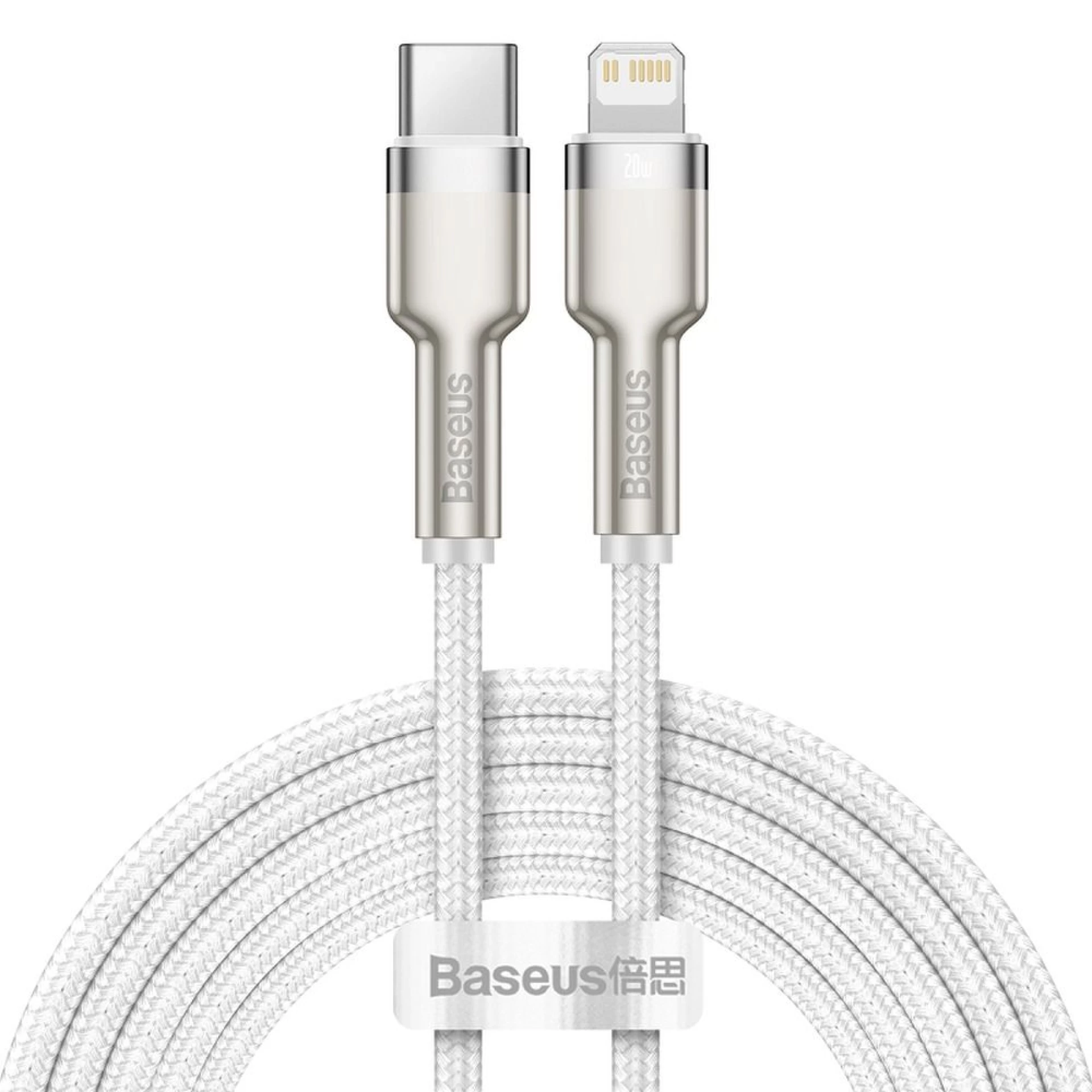 Kabl BASEUS Type C - Lightning PD 20W 2 m bijeli